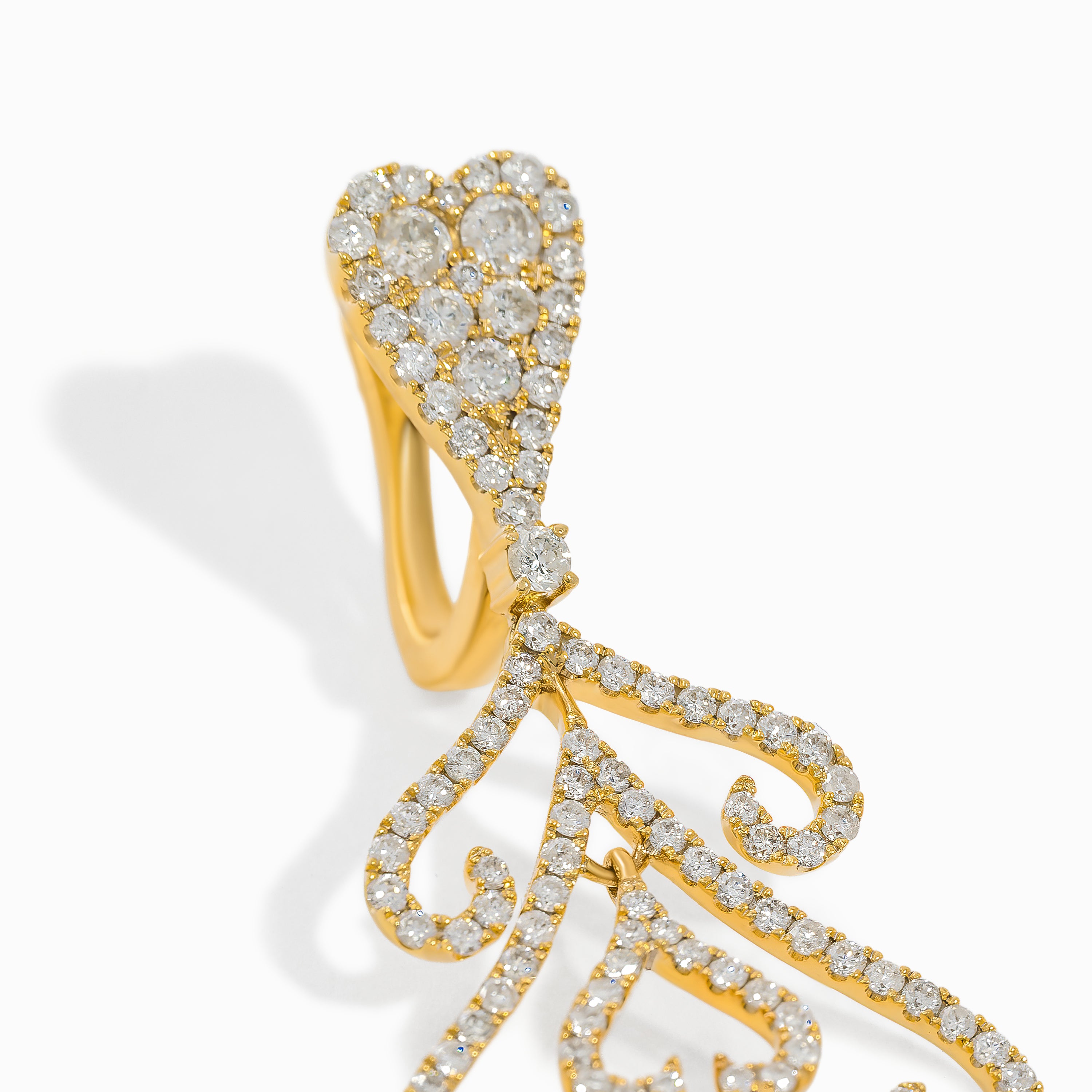 DIAMOND RADIANT EARRINGS