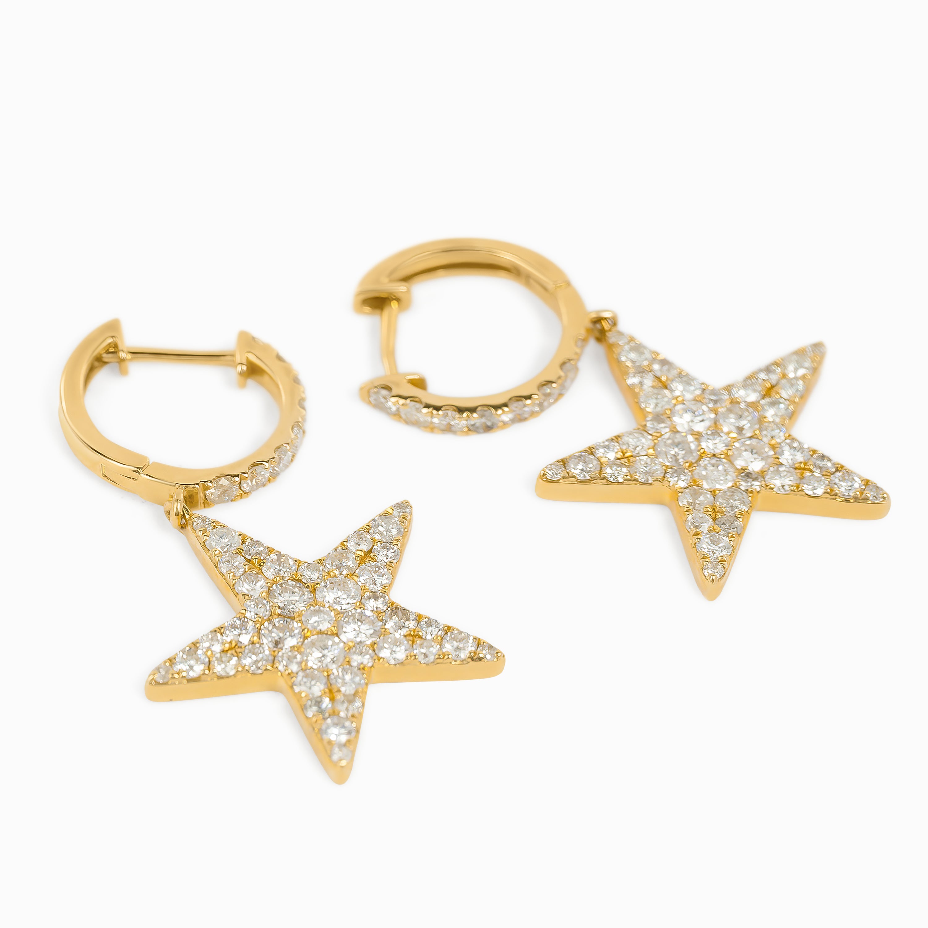 DIAMOND STAR EARRING