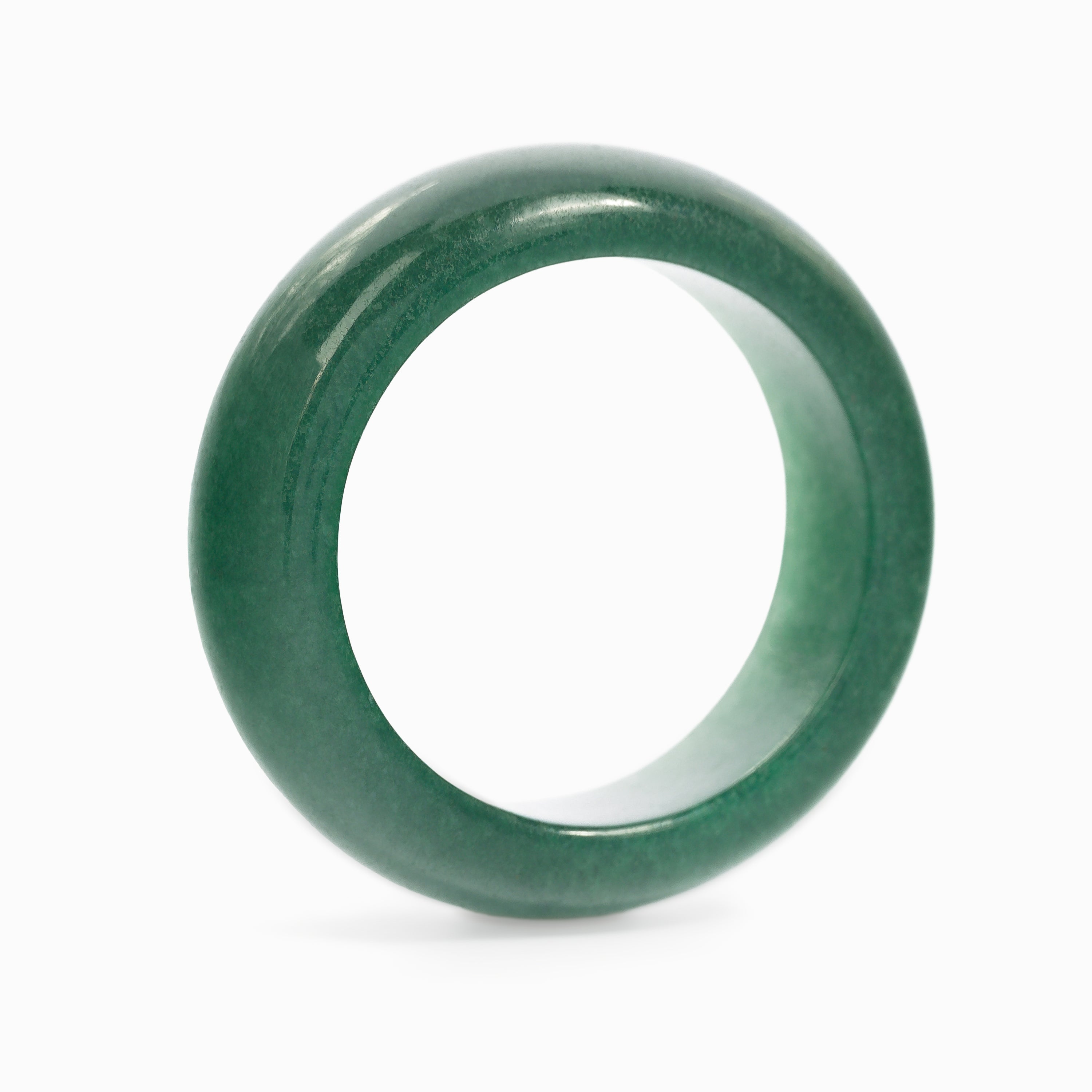 Stone Ring with Jade Stones