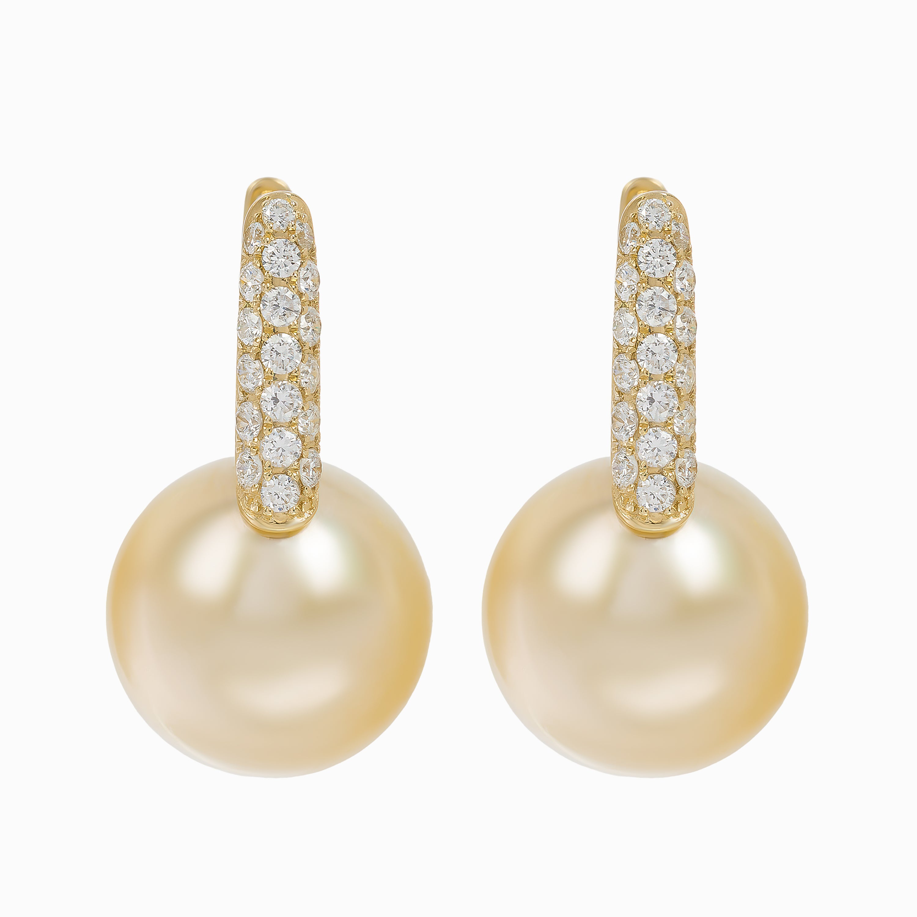 Golden Pearl Earrings