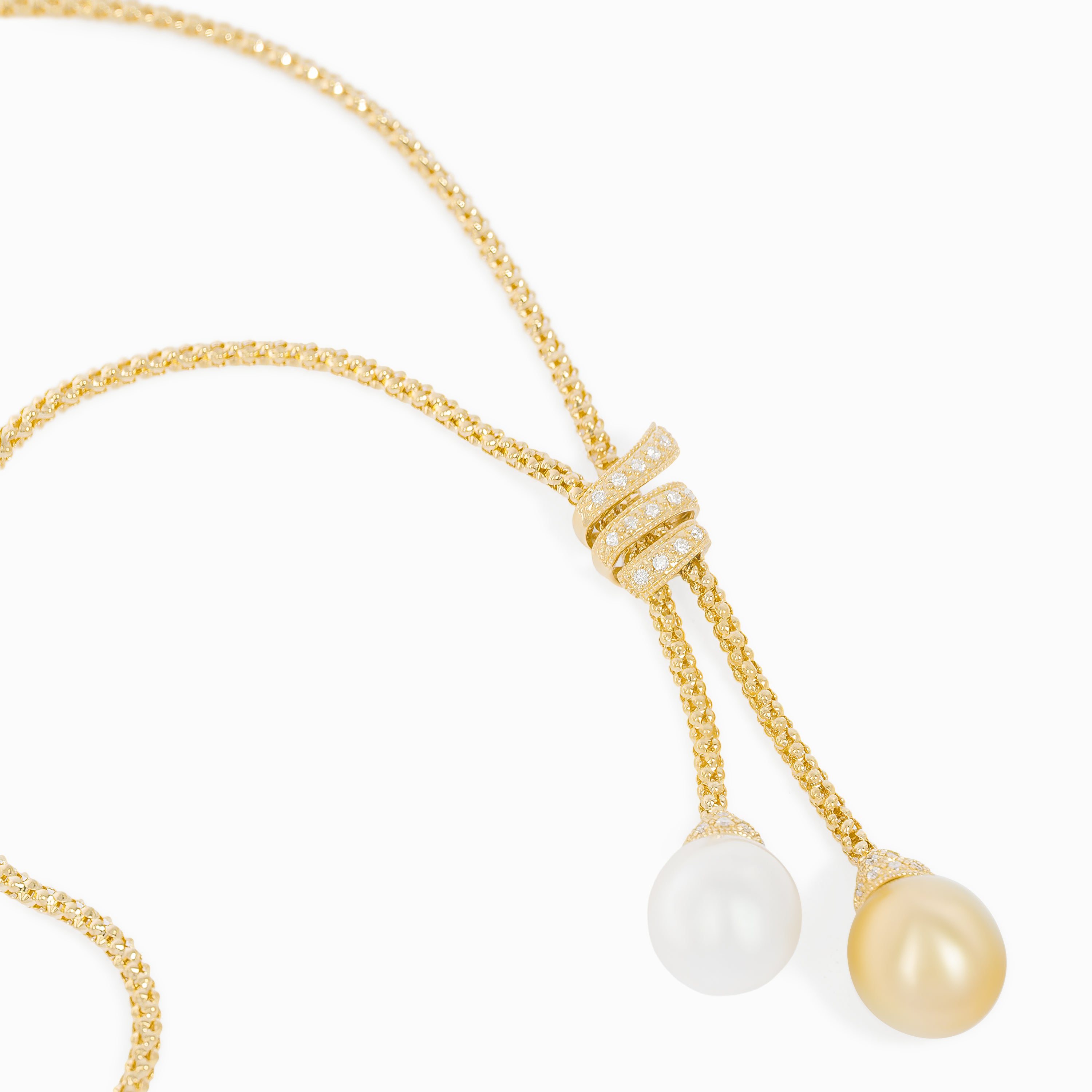 Gold Pearl Necklace