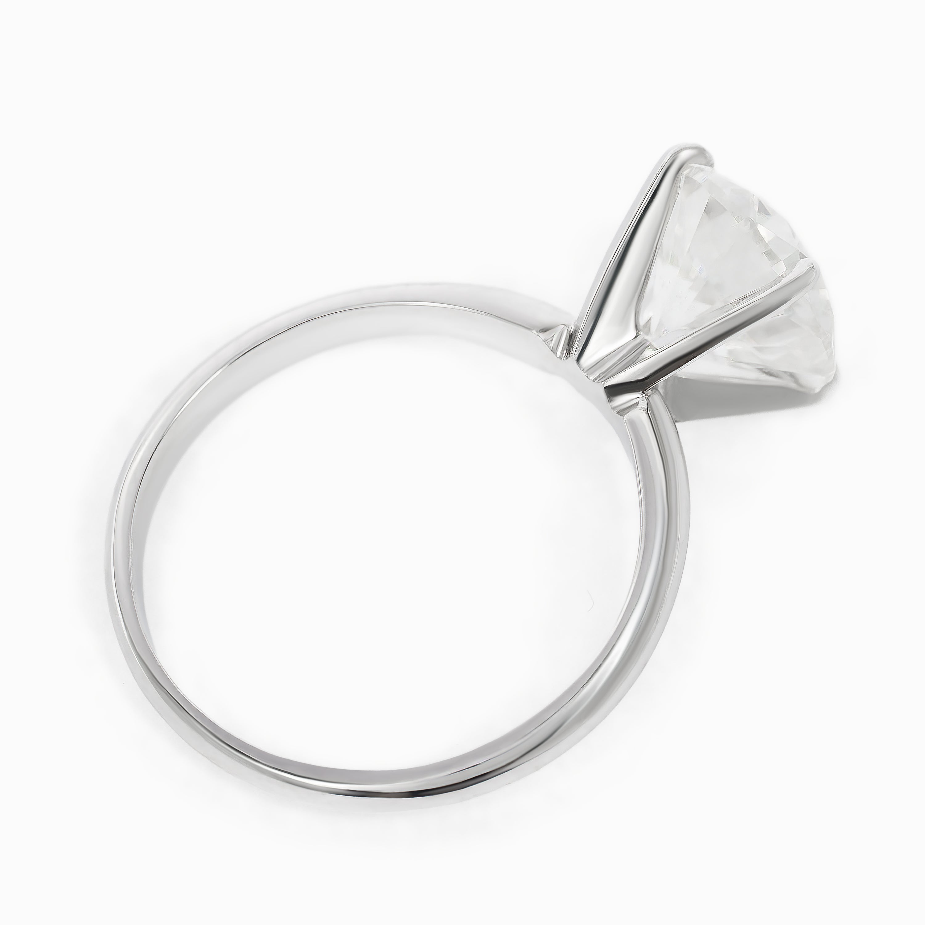 White Gold Ring with Diamond Only Stones