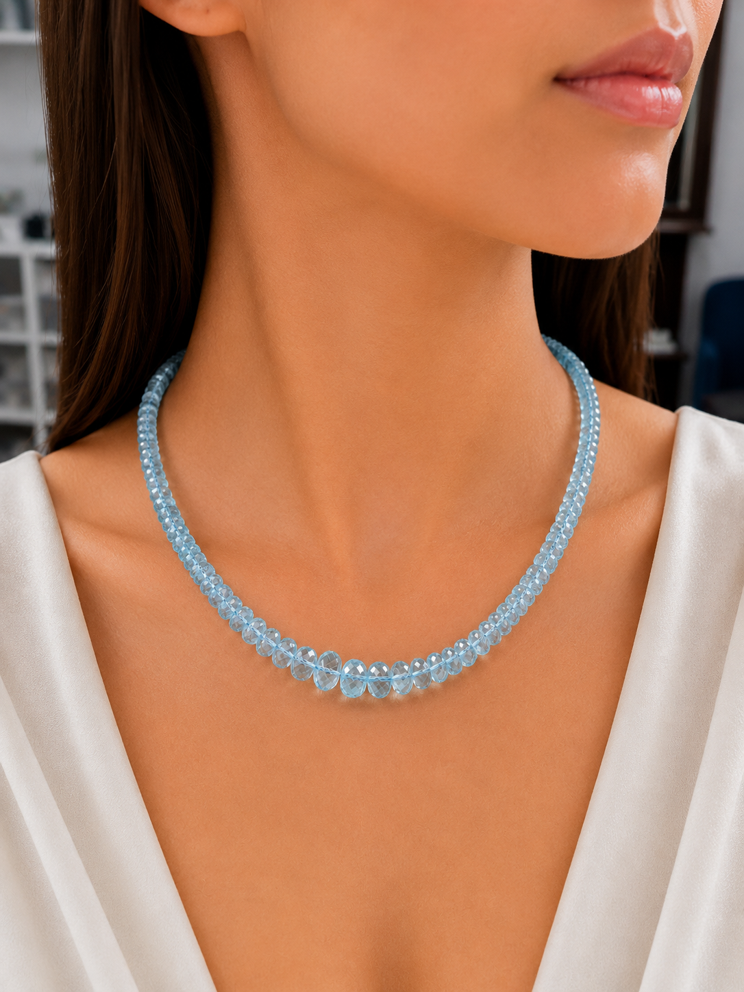 Aquamarine Necklace