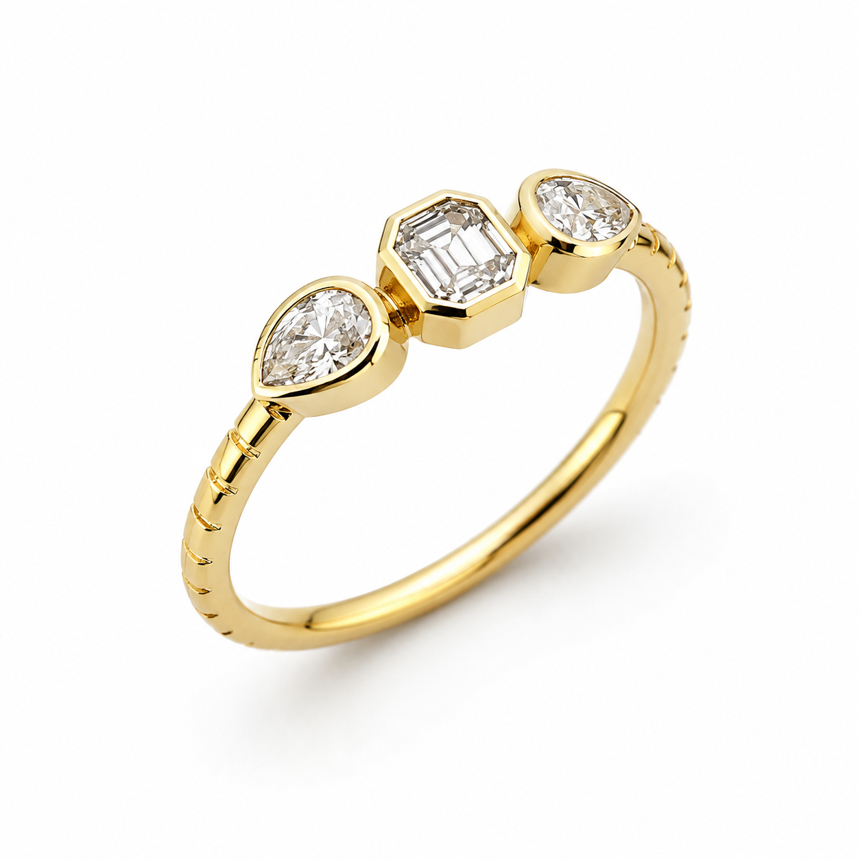 Yellow Gold Diamond Ring