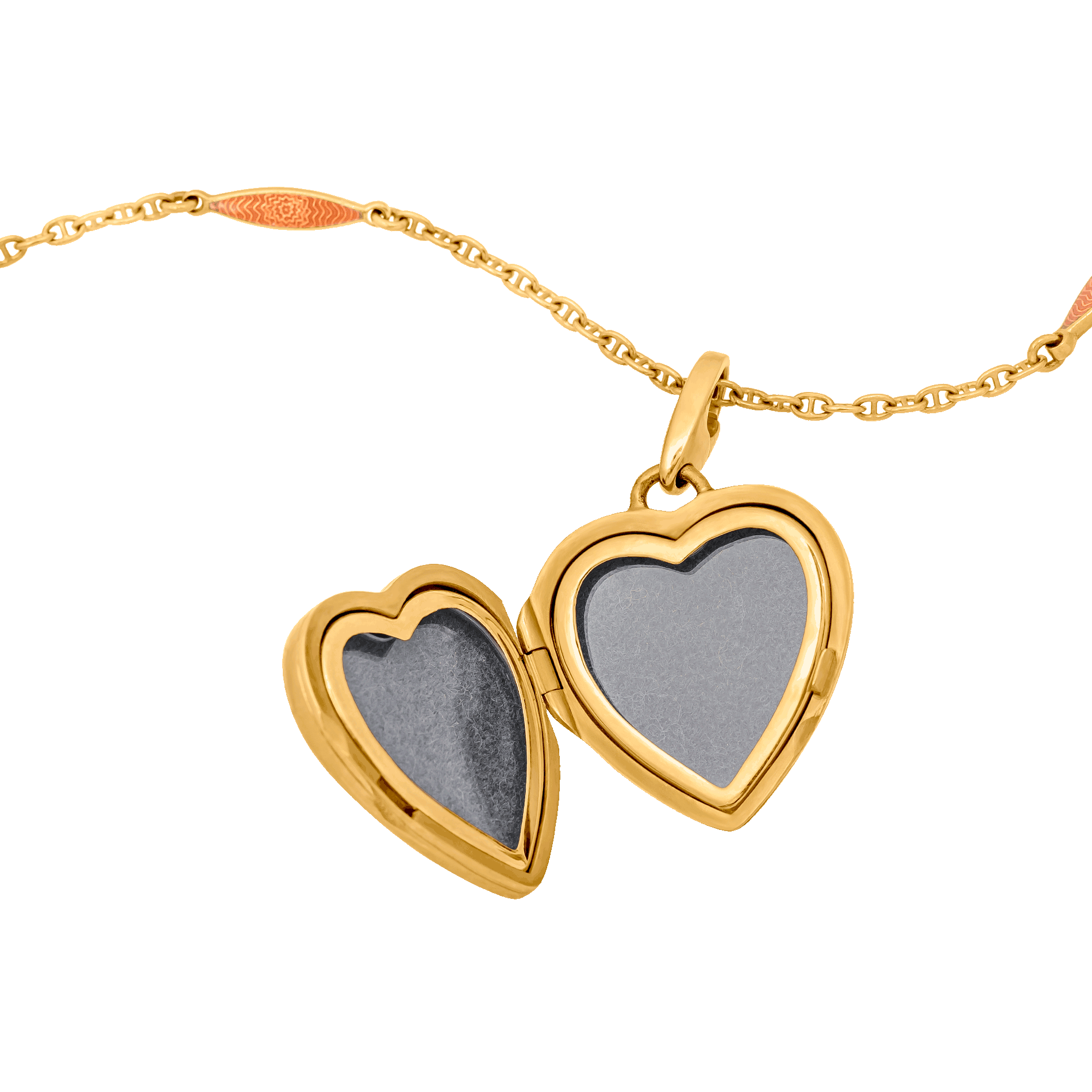 FABERGE GOLD HEART PENDANT WITH DOOR