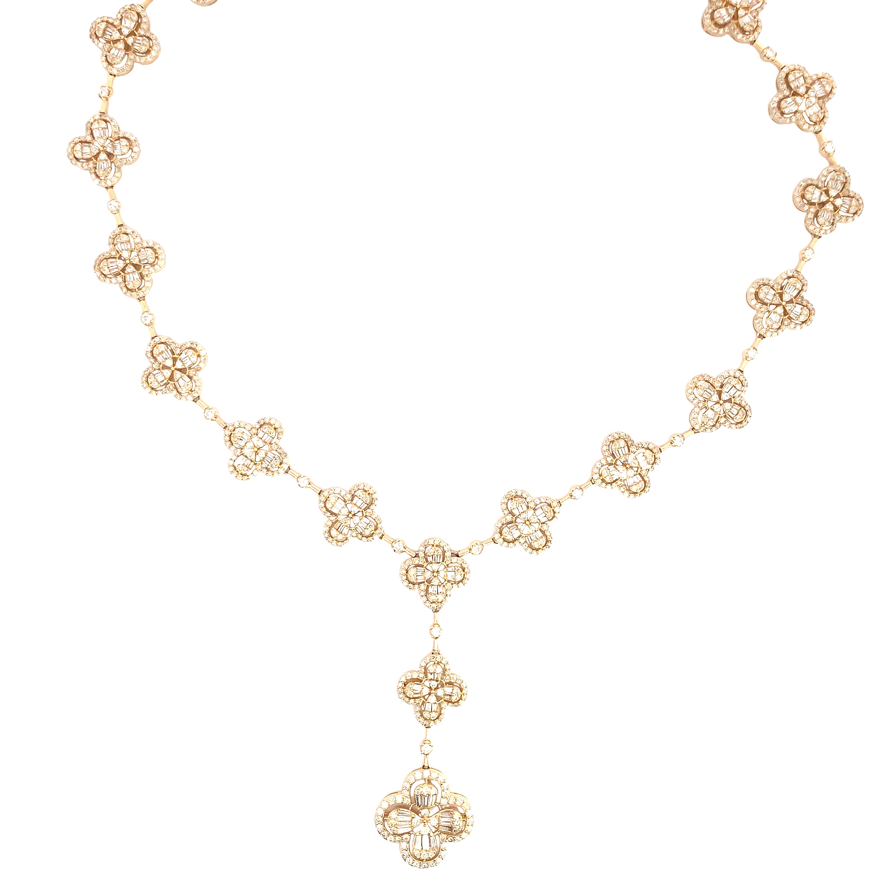 YELLOW DIAMOND NECKLACE