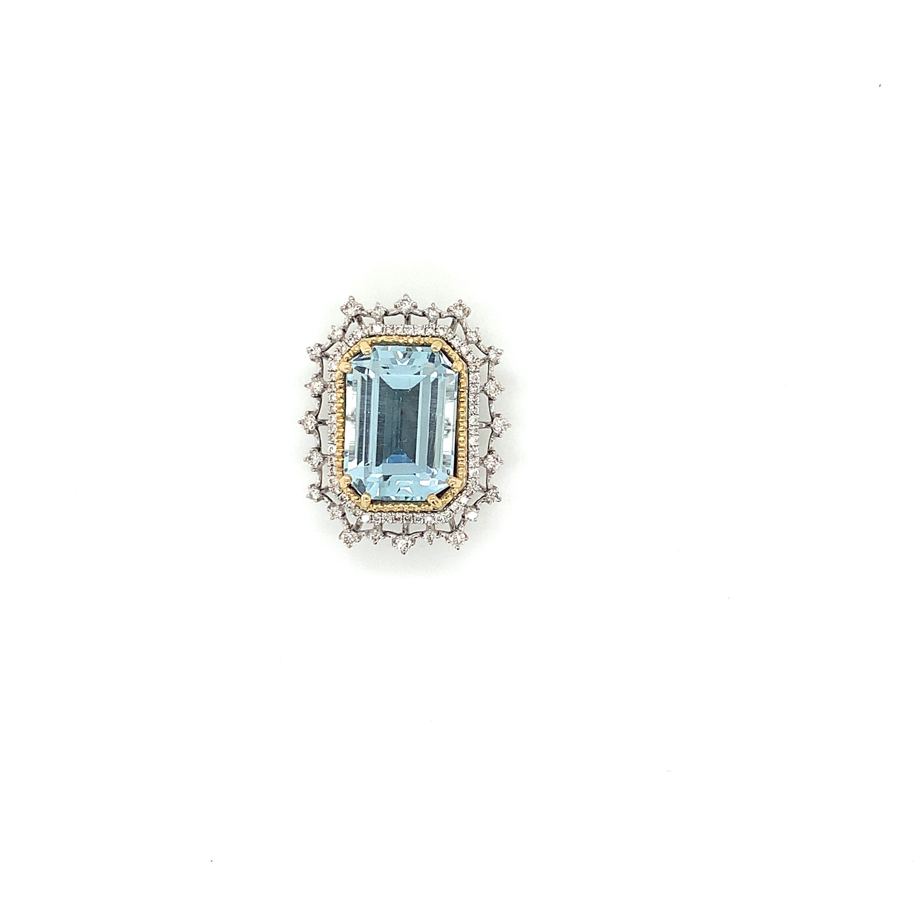 AQUAMARINE PENDANT