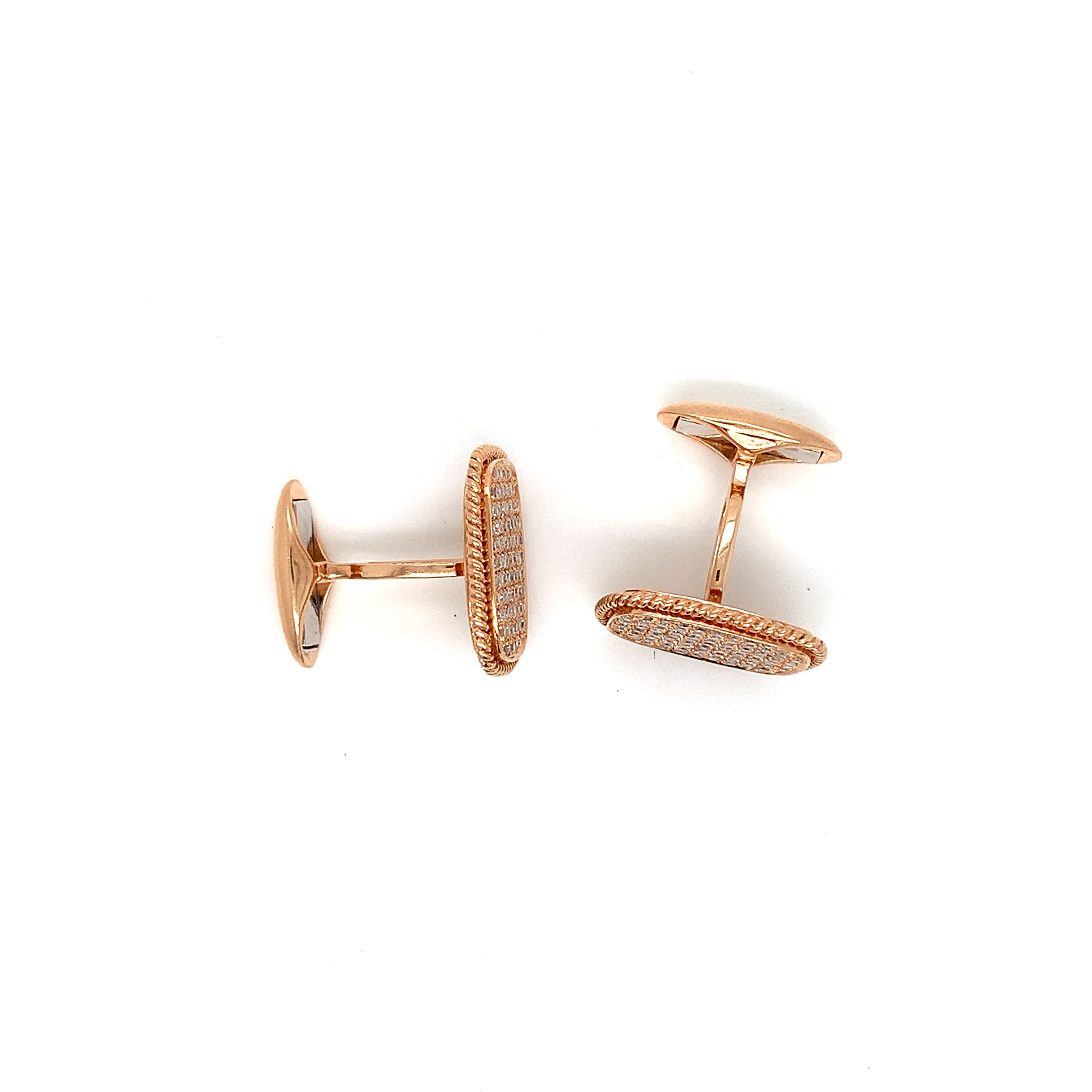 DIAMOND CUFFLINKS