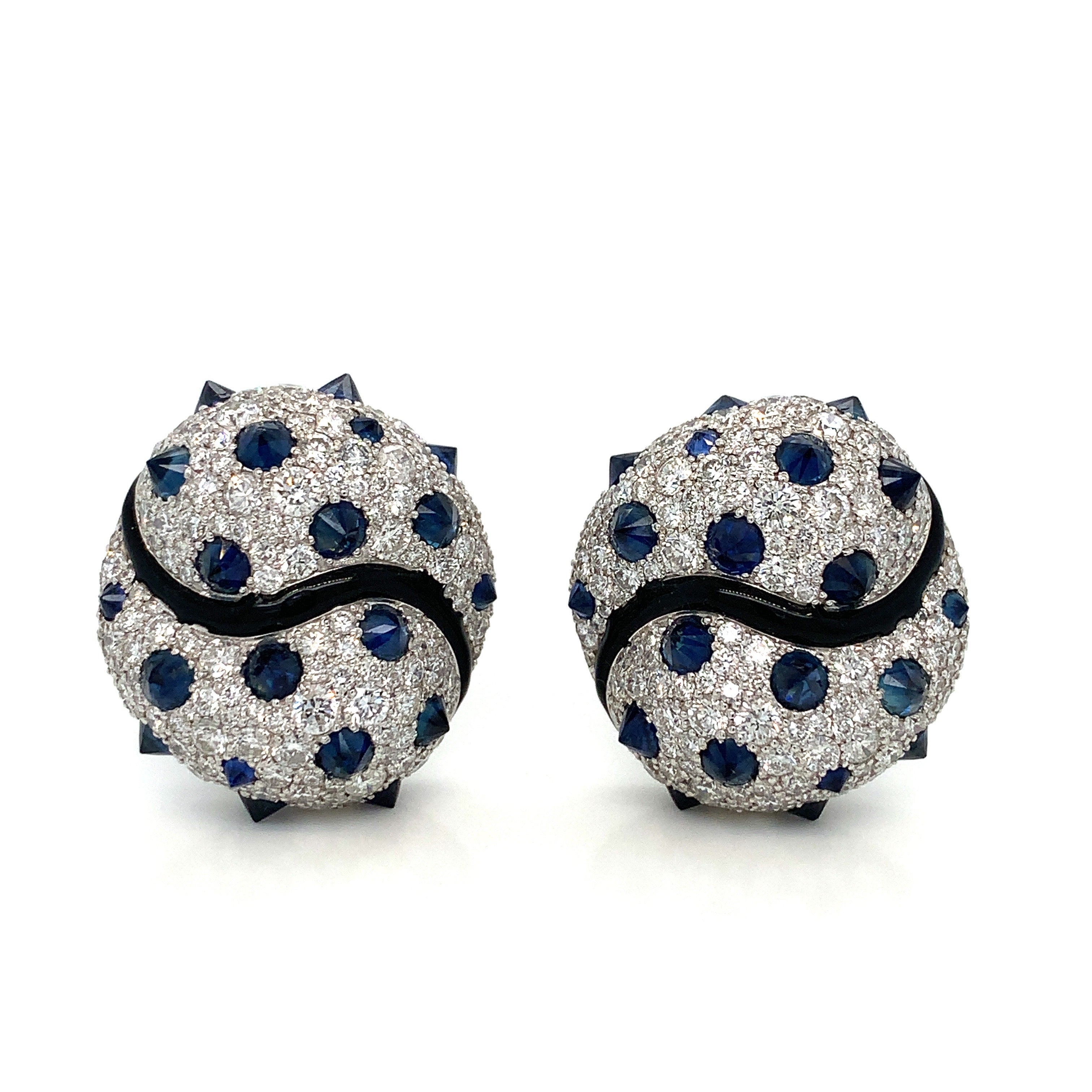 SAPPHIRE OCEAN EARRINGS