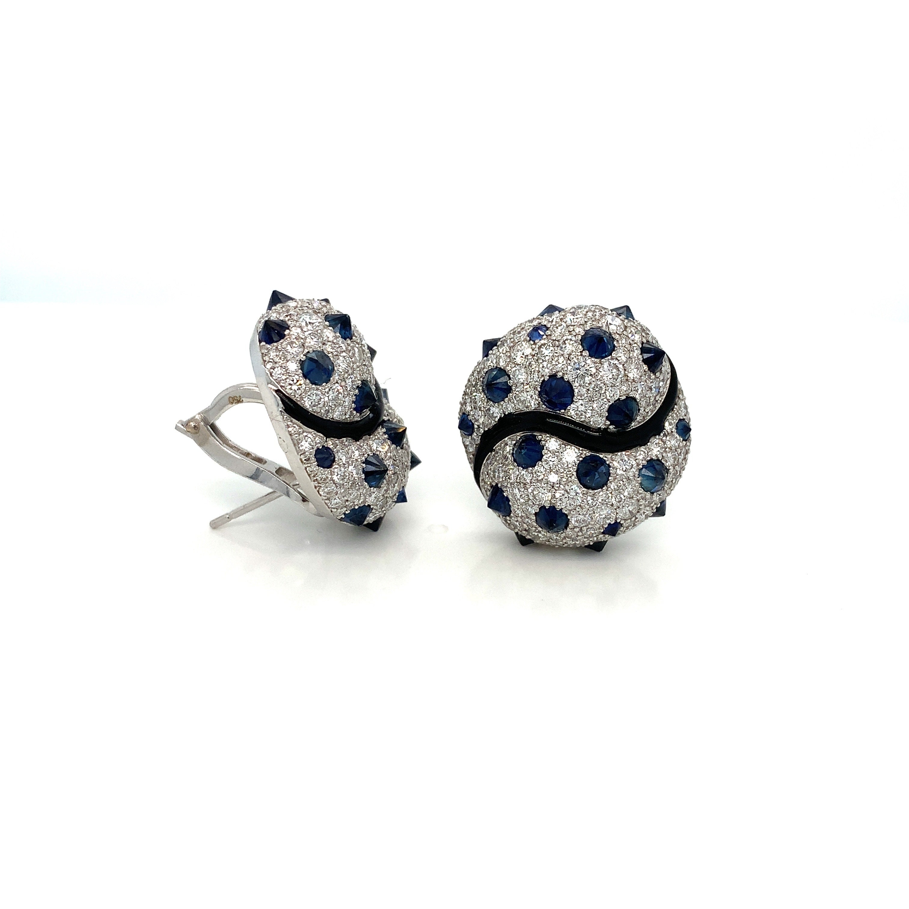 SAPPHIRE OCEAN EARRINGS