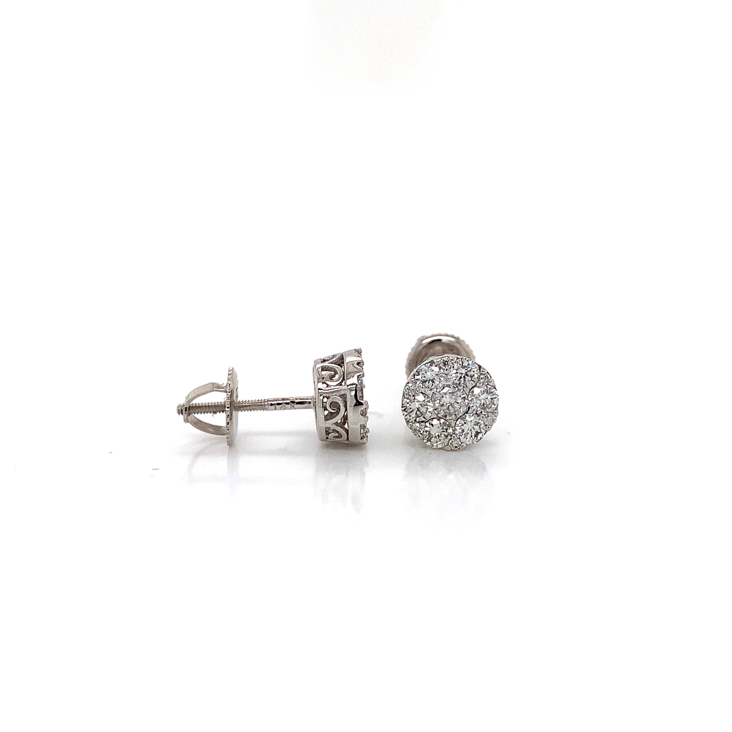 DIAMOND STUD EARRINGS