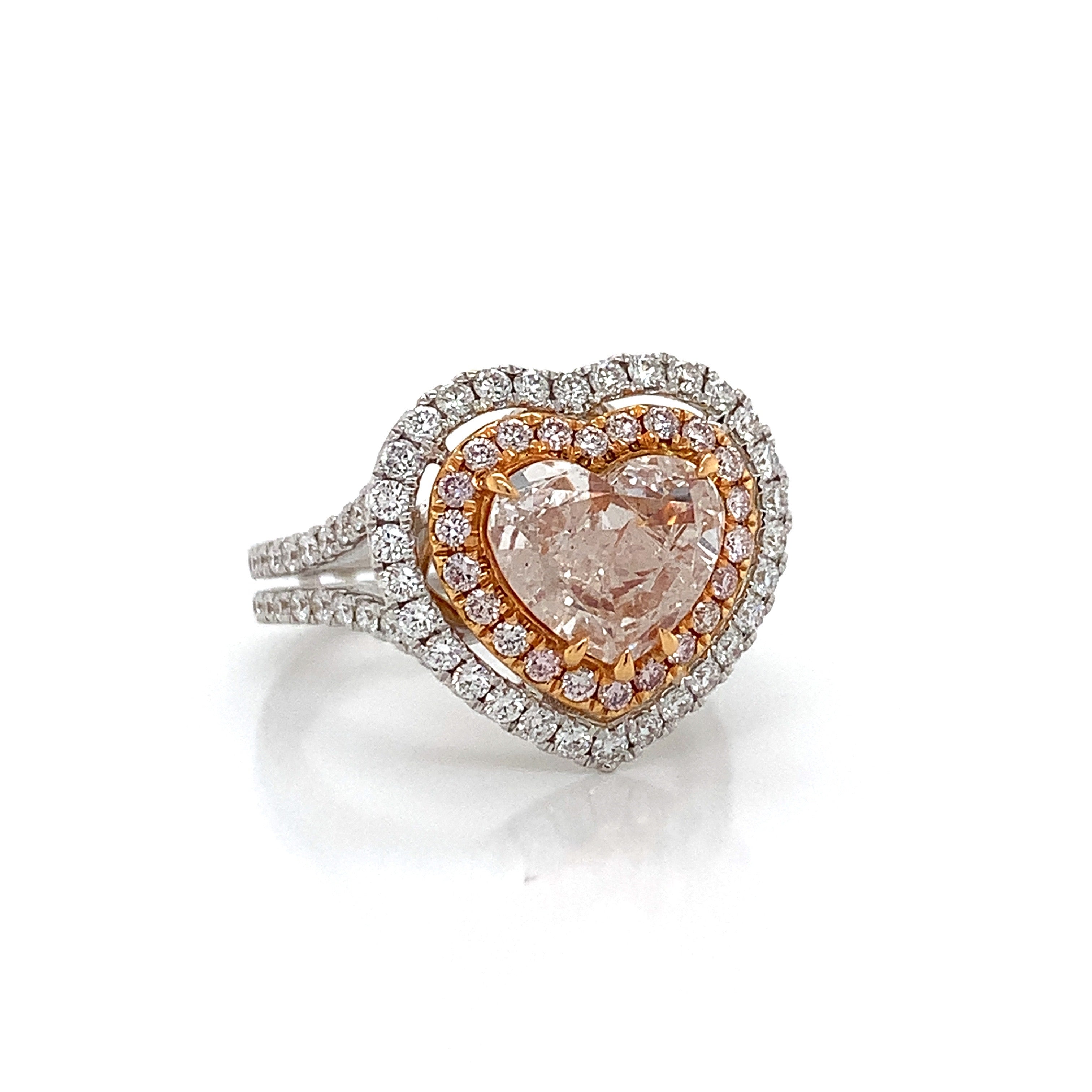 DIAMOND HEART RING