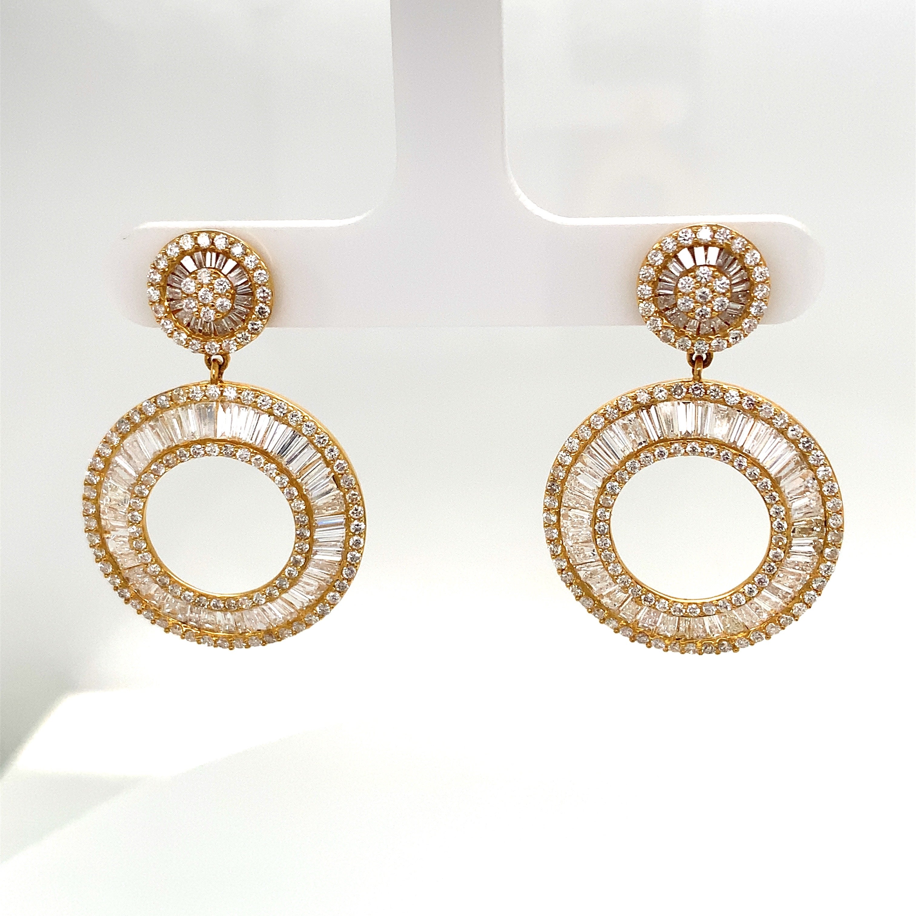 DIAMOND SOLSTICE EARRINGS