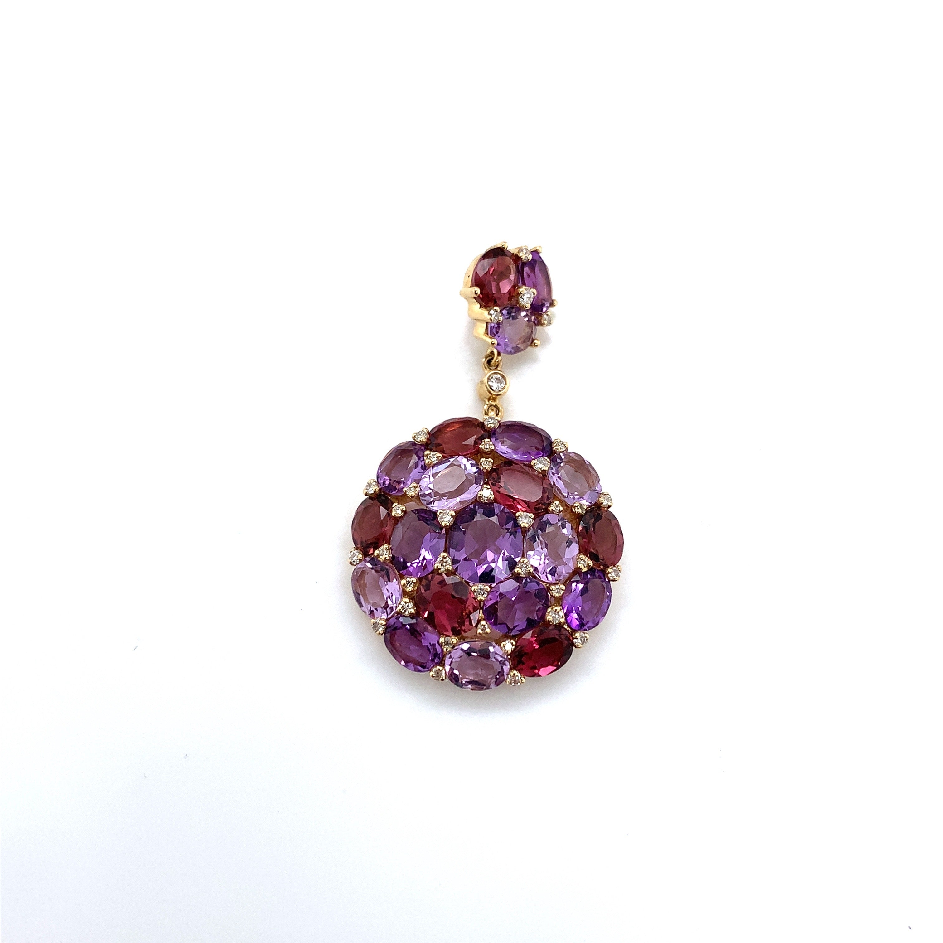 AMETHYST TOURMALINE PENDANT