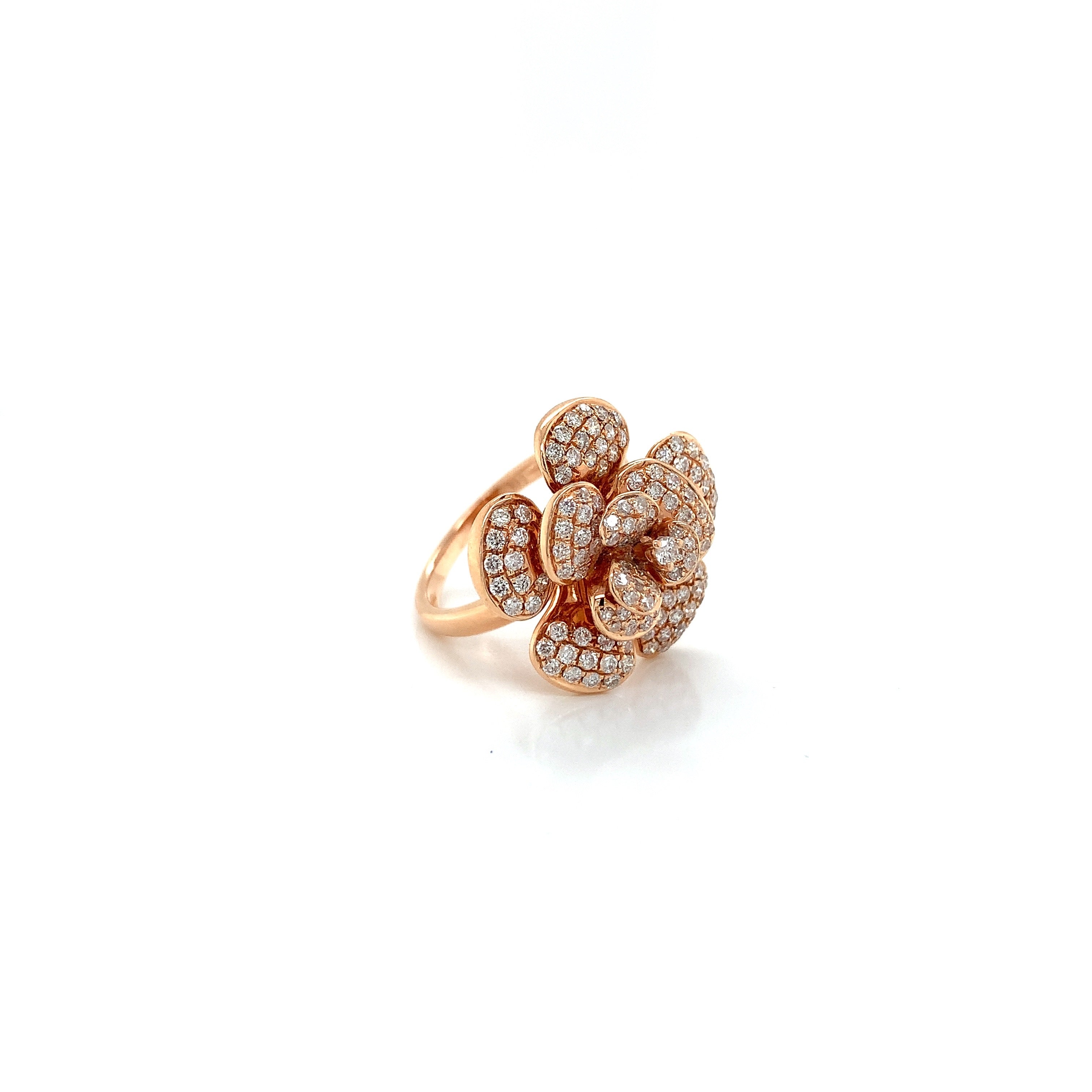 DIAMOND FLOWER RING