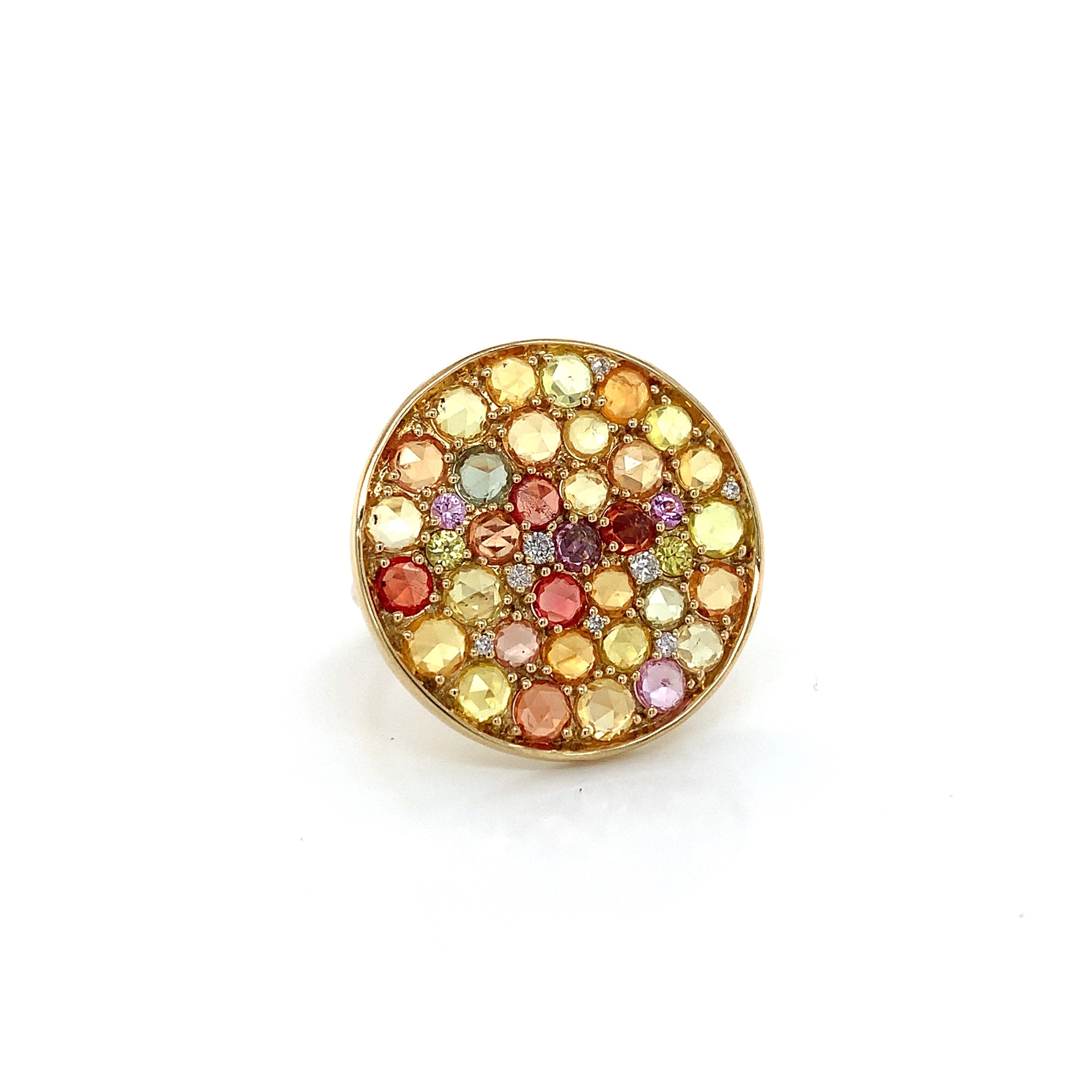 MULTI COLOR SAPPIHRE RING