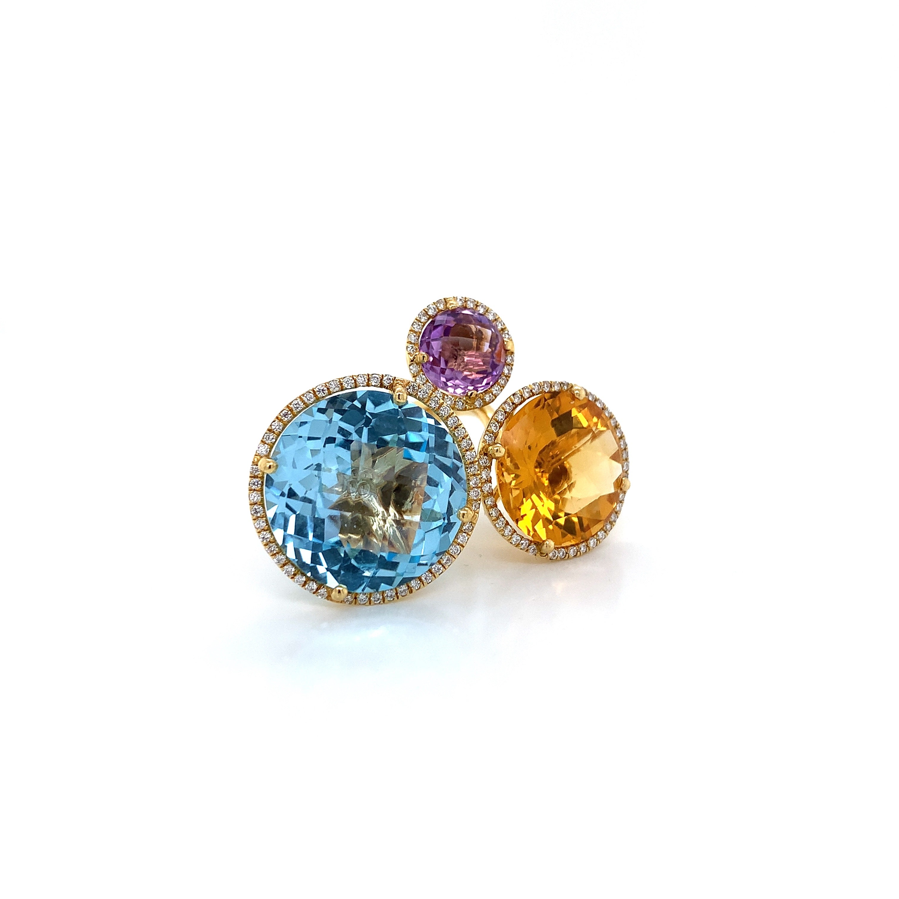 MULTISTONE RING