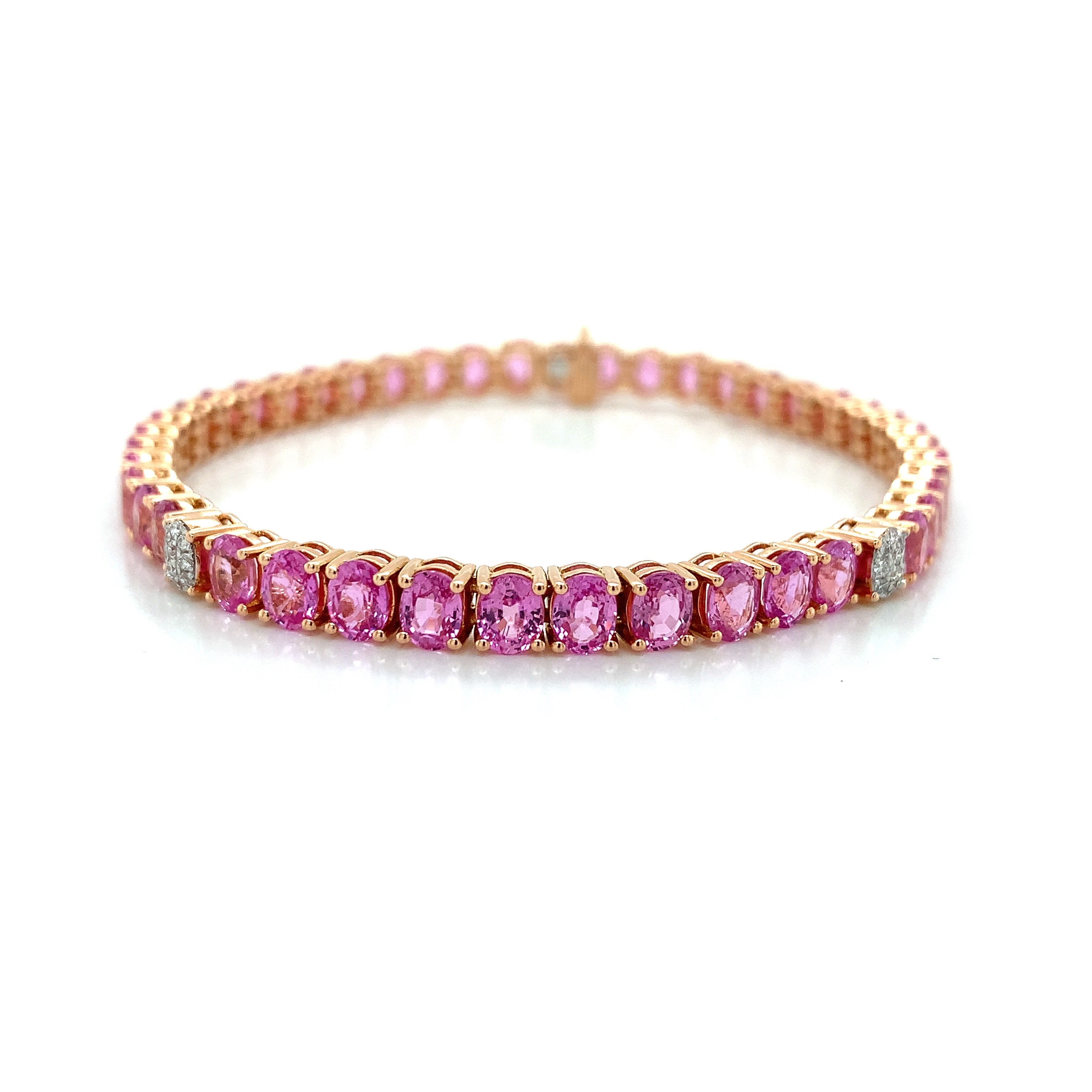 PINK SAPPHIRE BRACELET