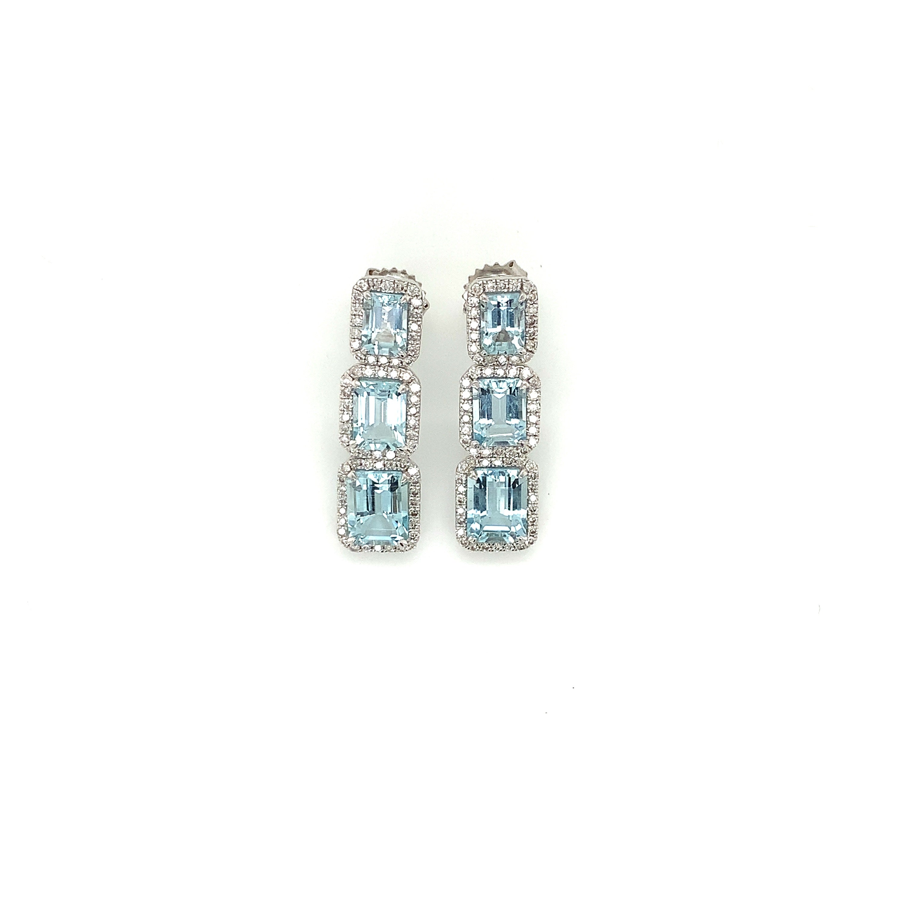 AQUAMARINE EARRINGS