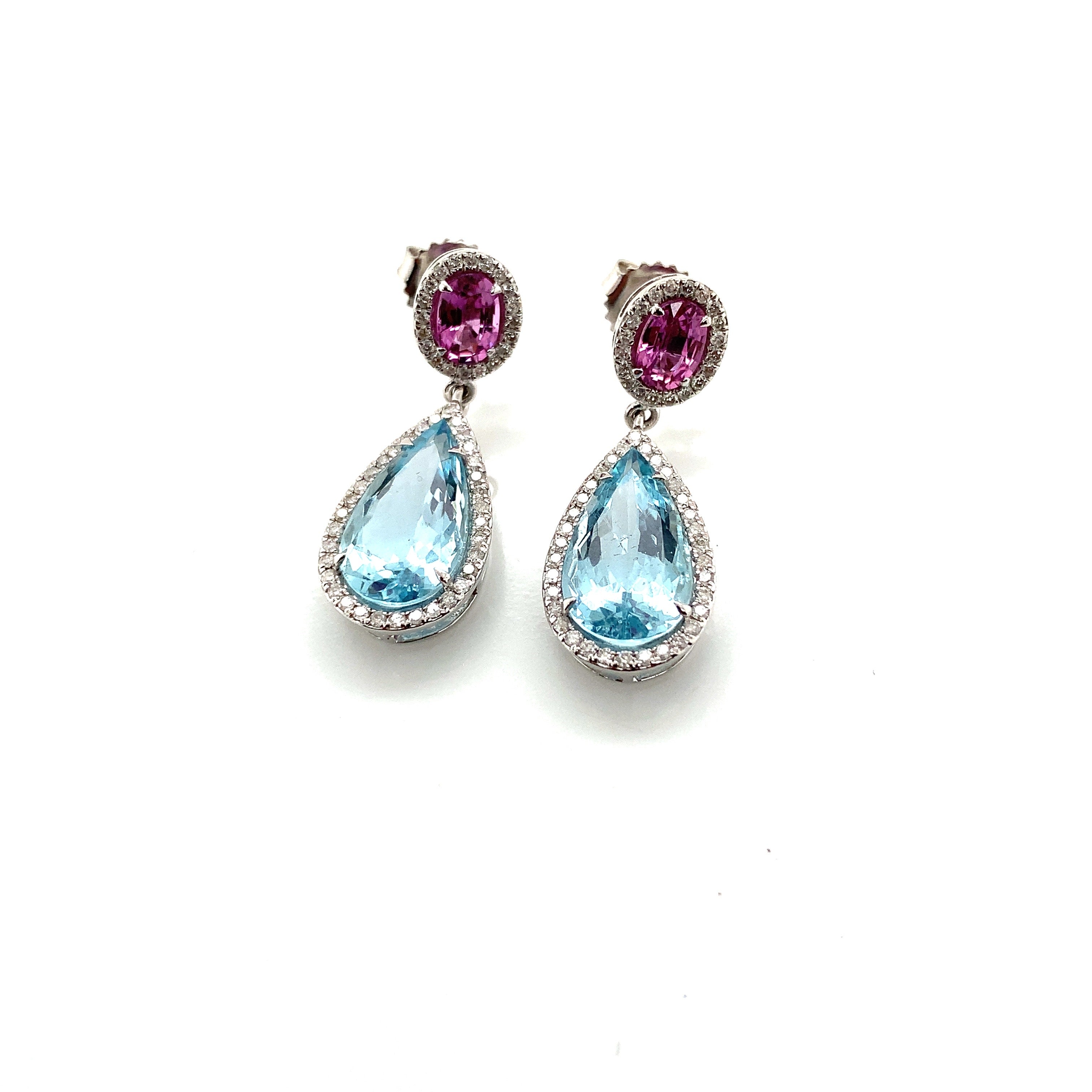 AQUAMARINE EARRINGS