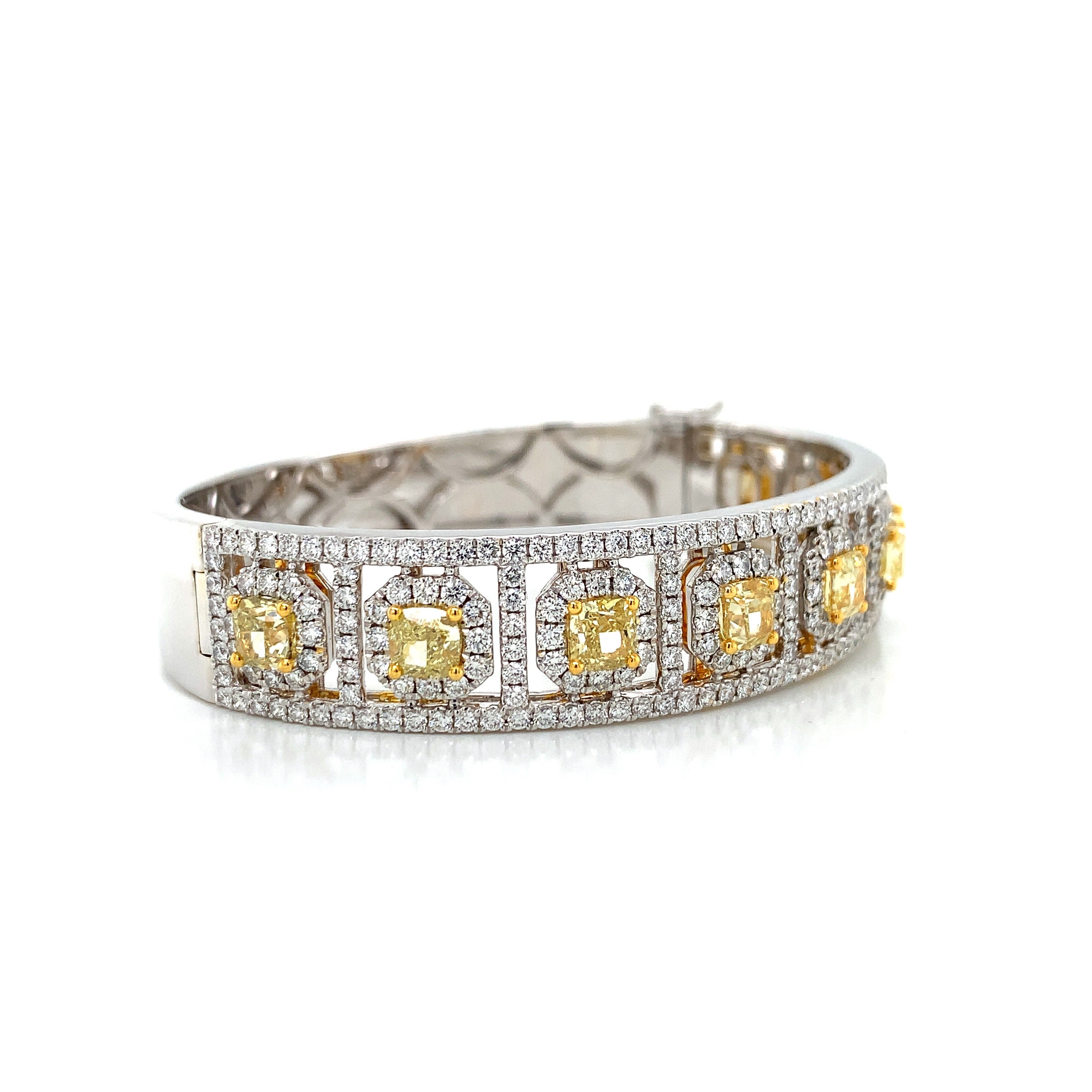 YELLOW DIAMOND BRACELET
