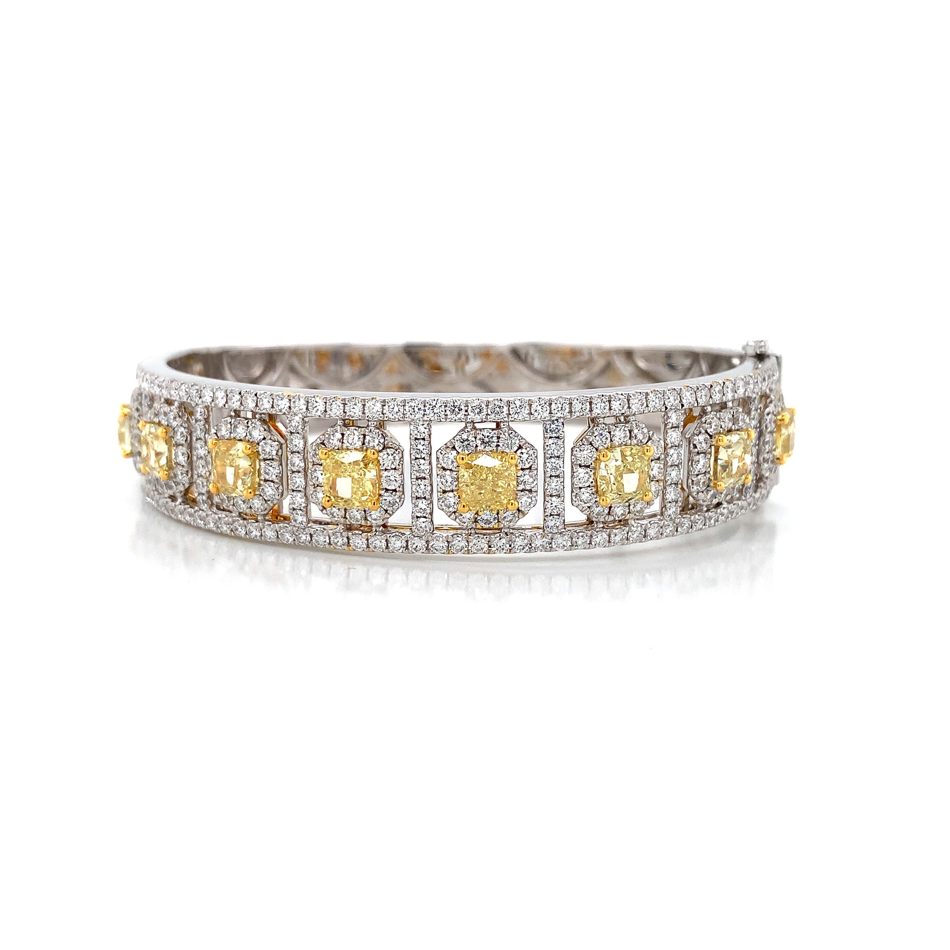 YELLOW DIAMOND BRACELET