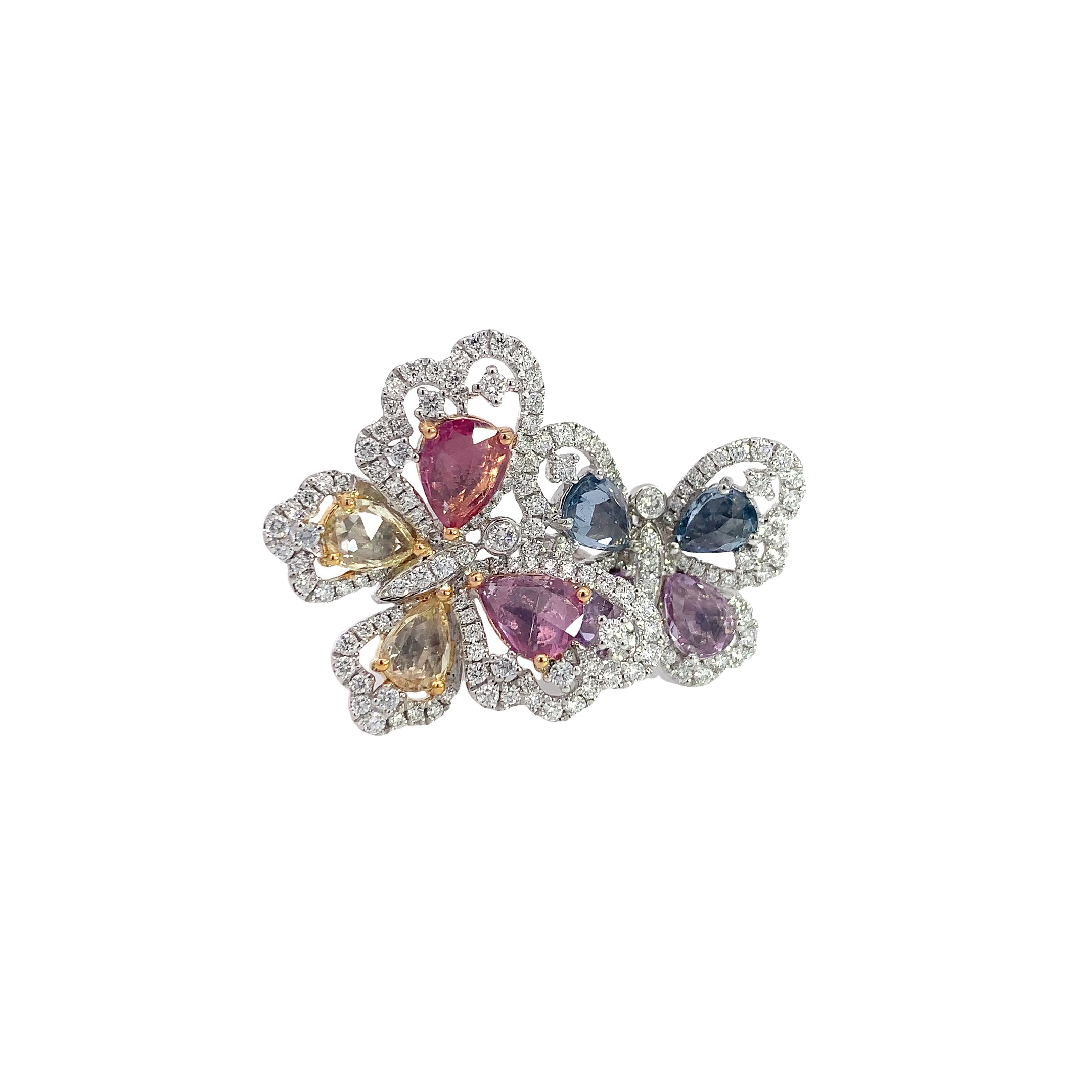 MULTI-COLOR SAPPHIRE RING