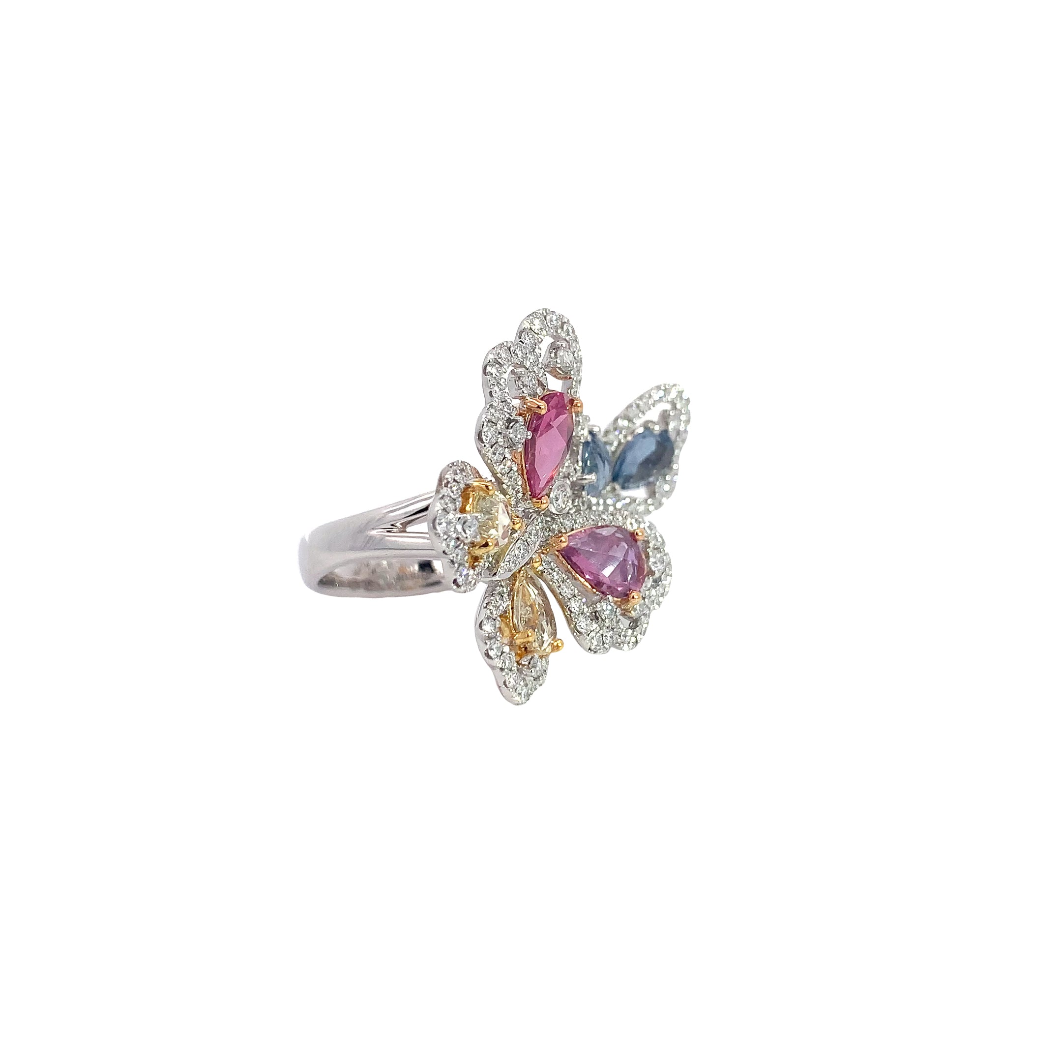 MULTI-COLOR SAPPHIRE RING