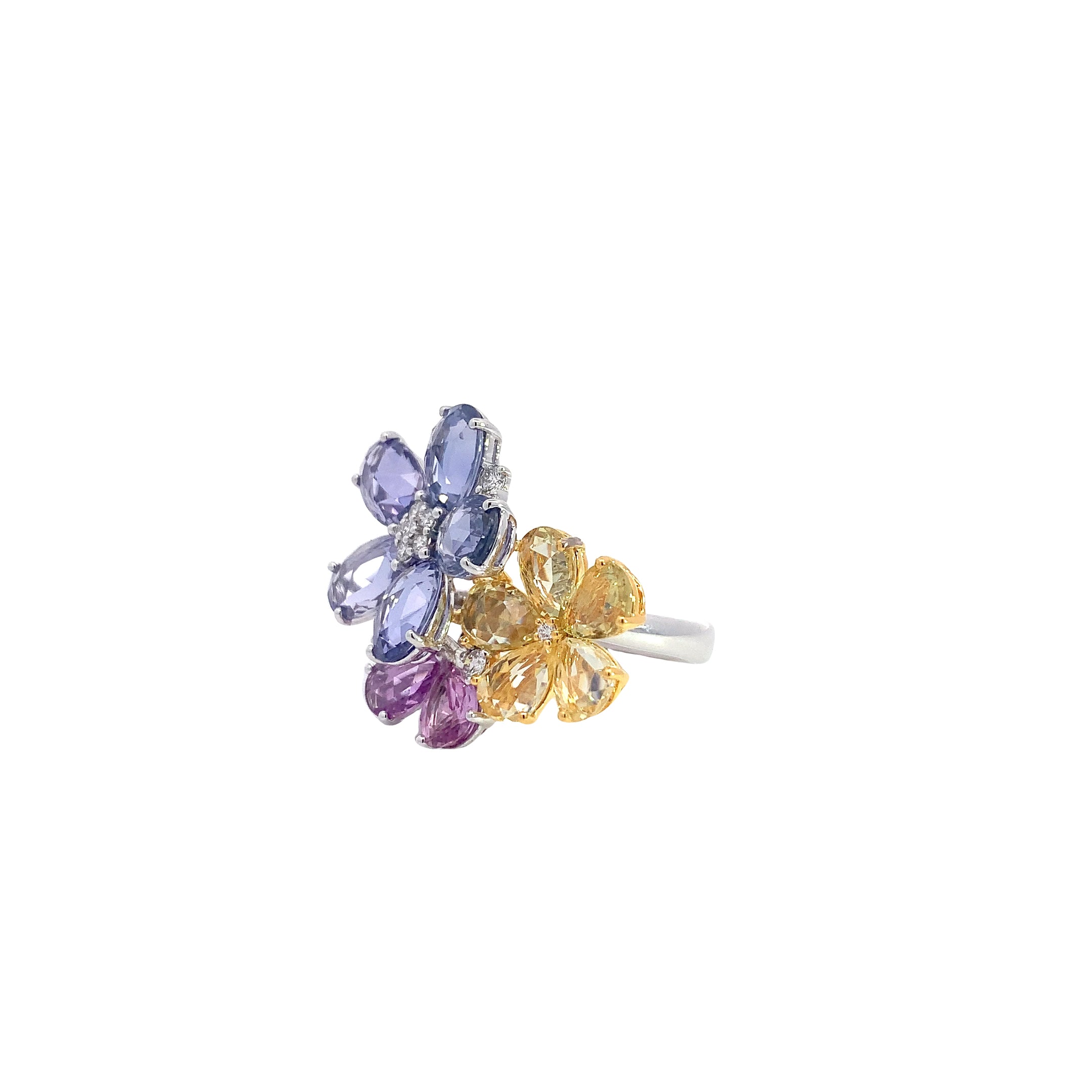 MULTI-COLOR SAPPHIRE RING