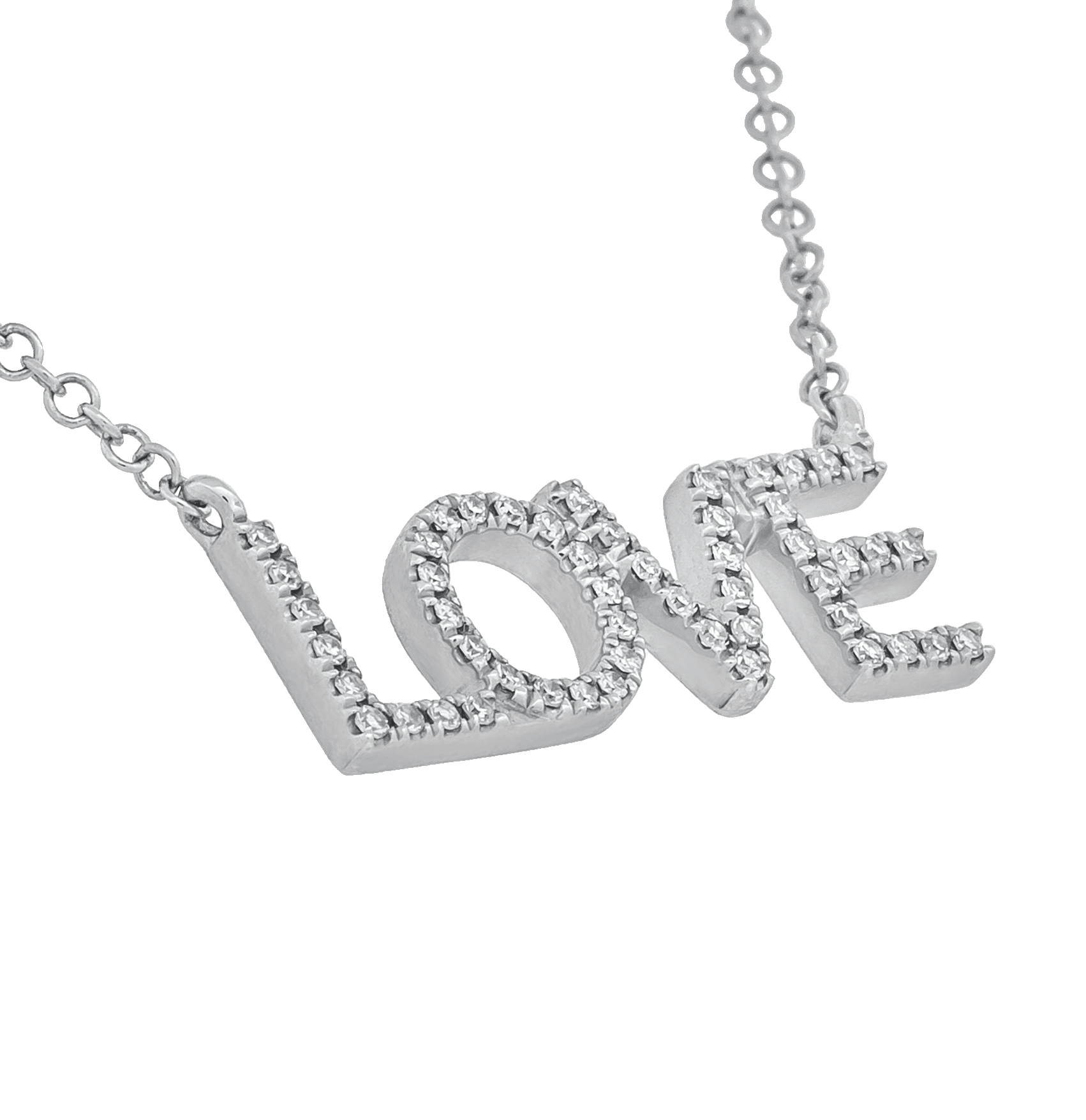 White Gold Diamond Pendant