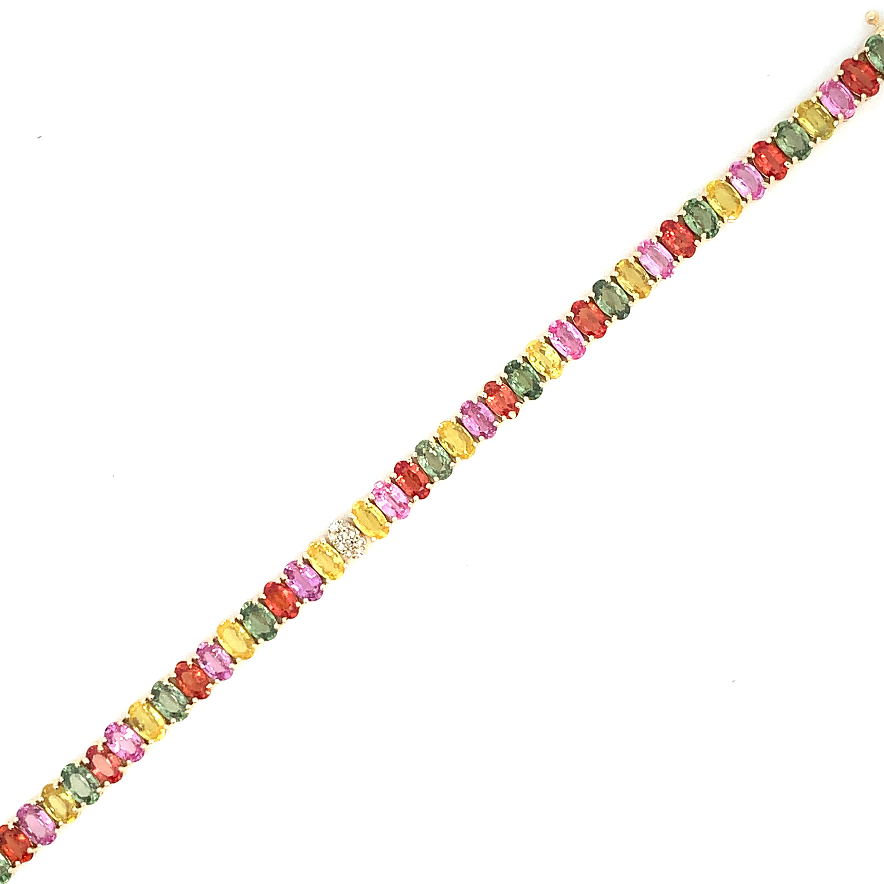 MULTICOLOR SAPPHIRE BRACELET