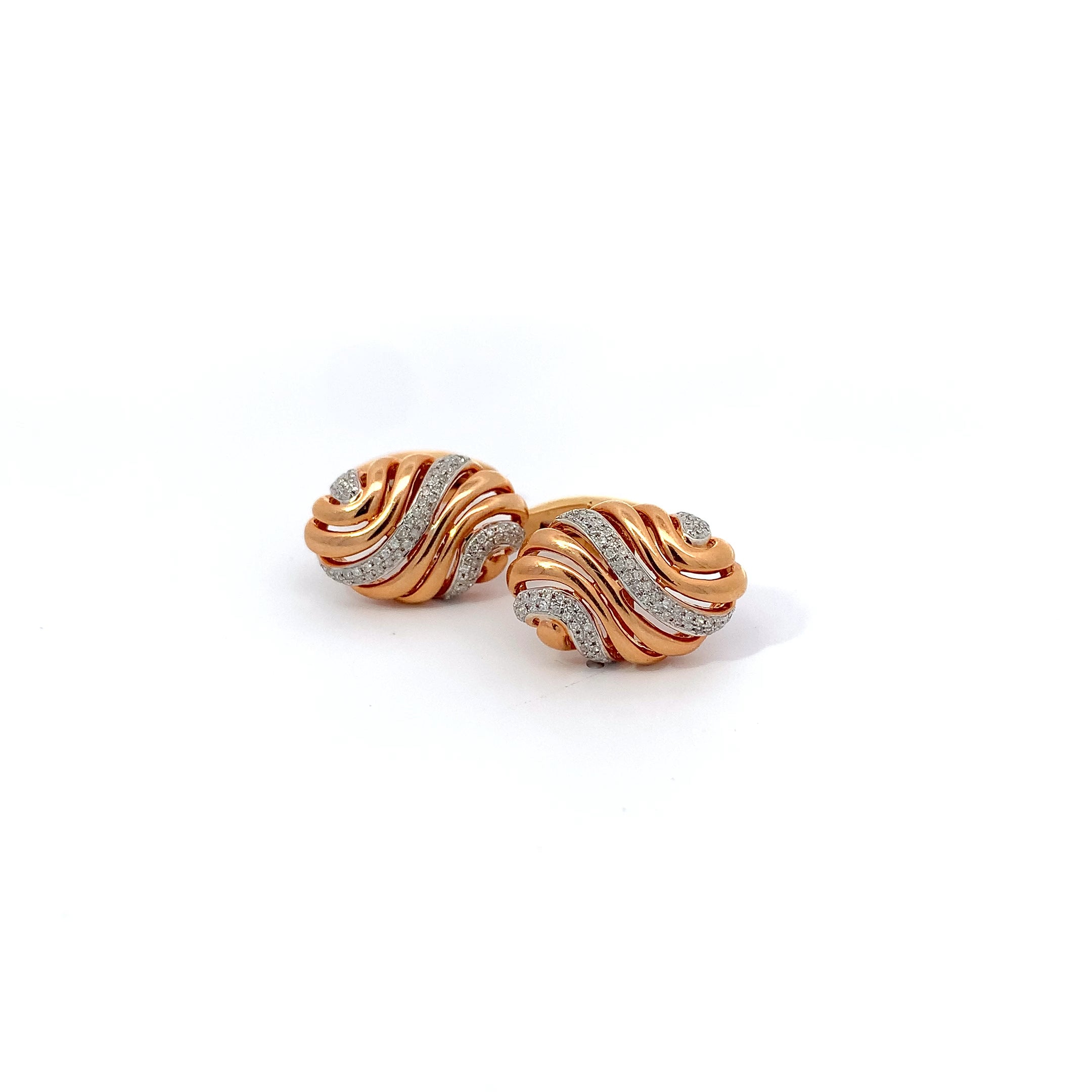 DIAMOND CUFFLINKS