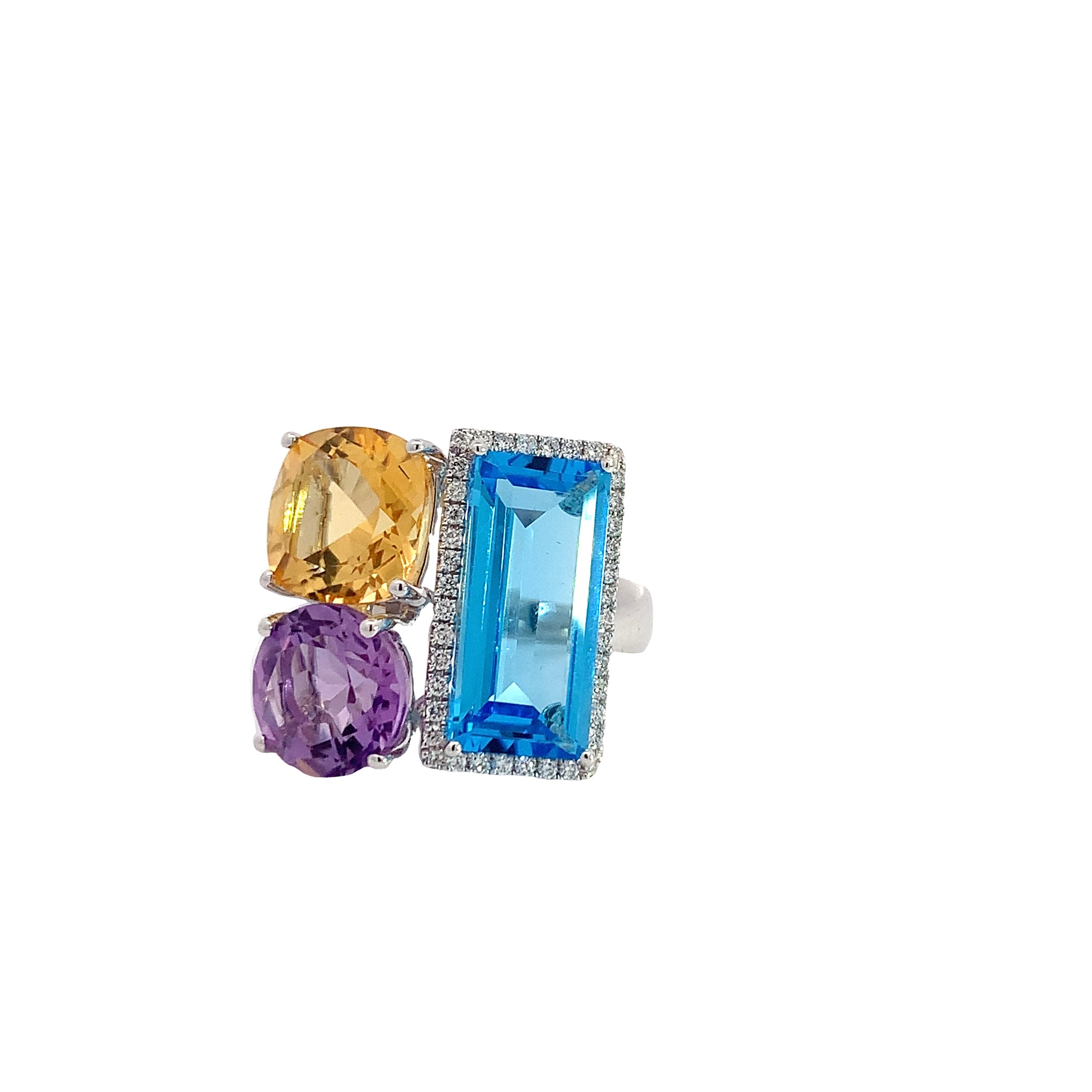 COLORED STONE RING