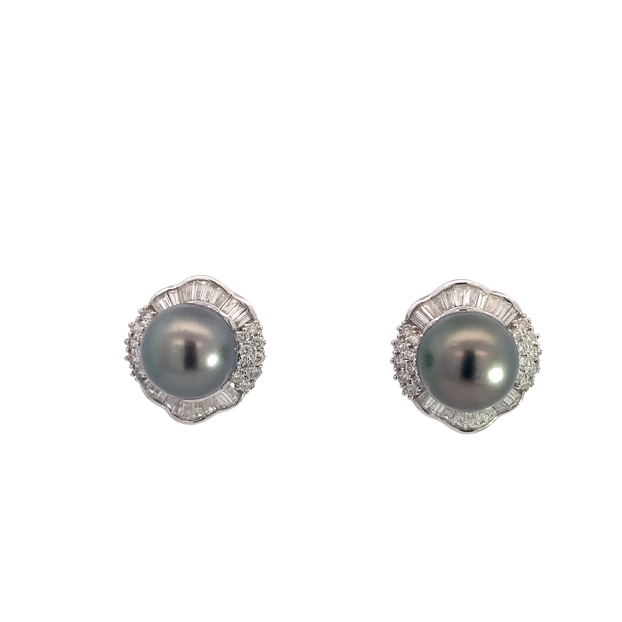 PEARL DIAMOND EARRINGS