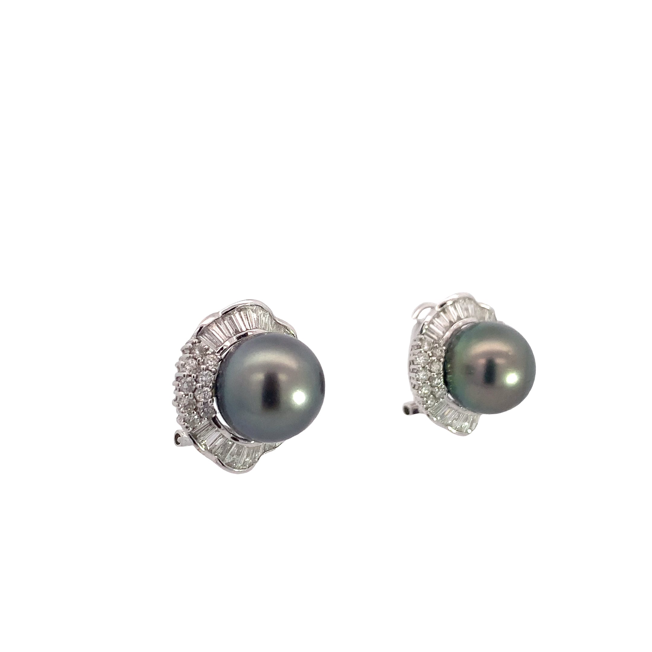 PEARL DIAMOND EARRINGS