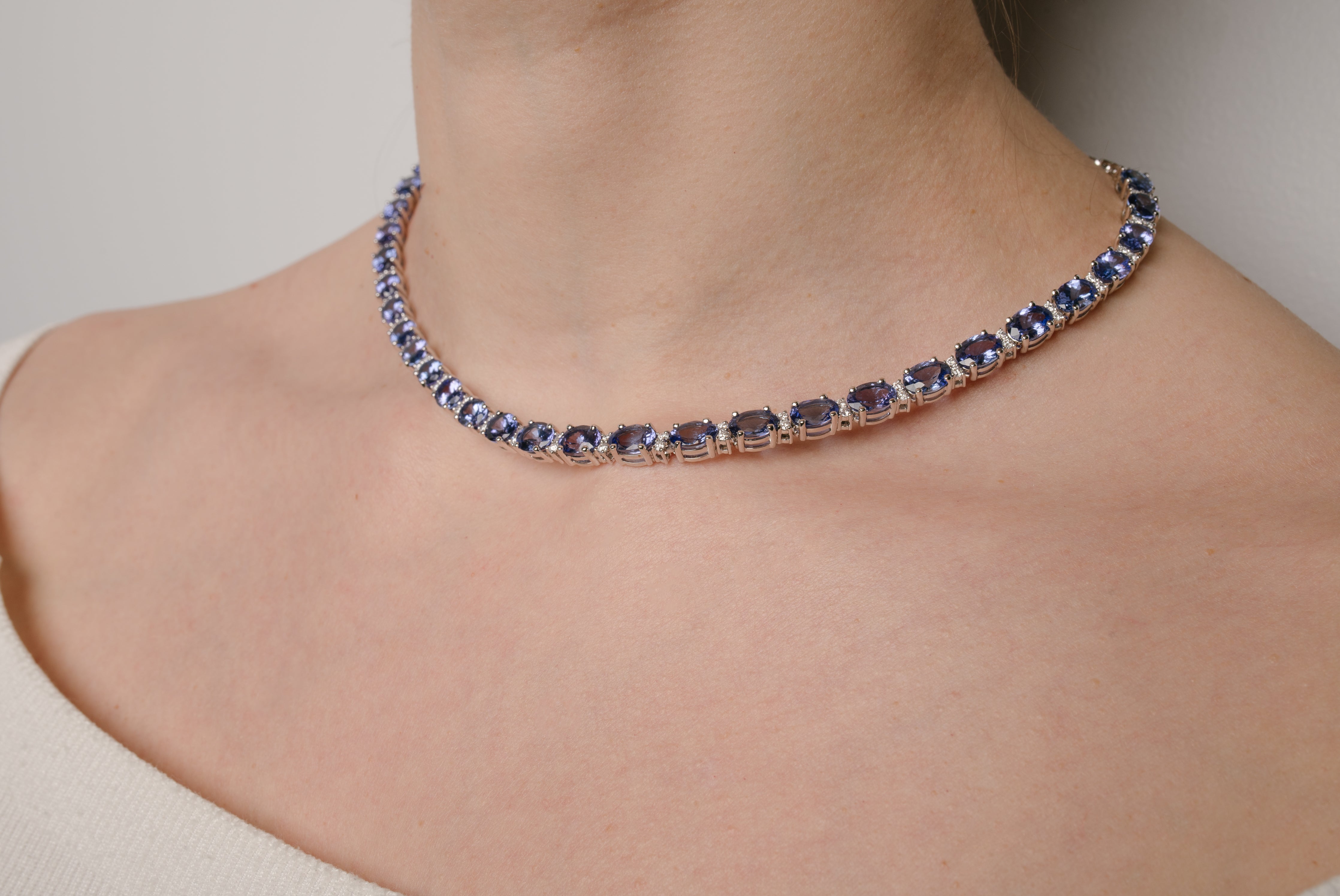 TANZANITE NECKLACE