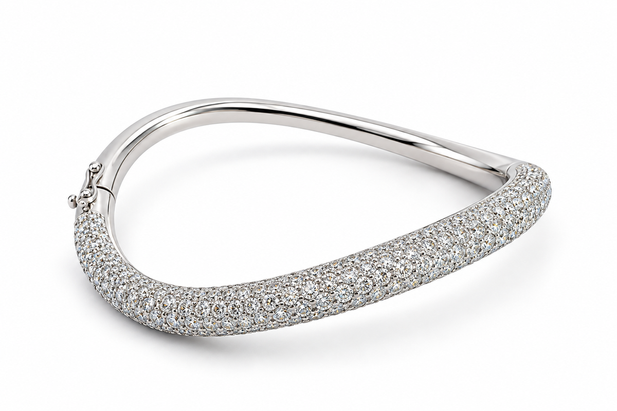 White Gold Diamond Bracelet