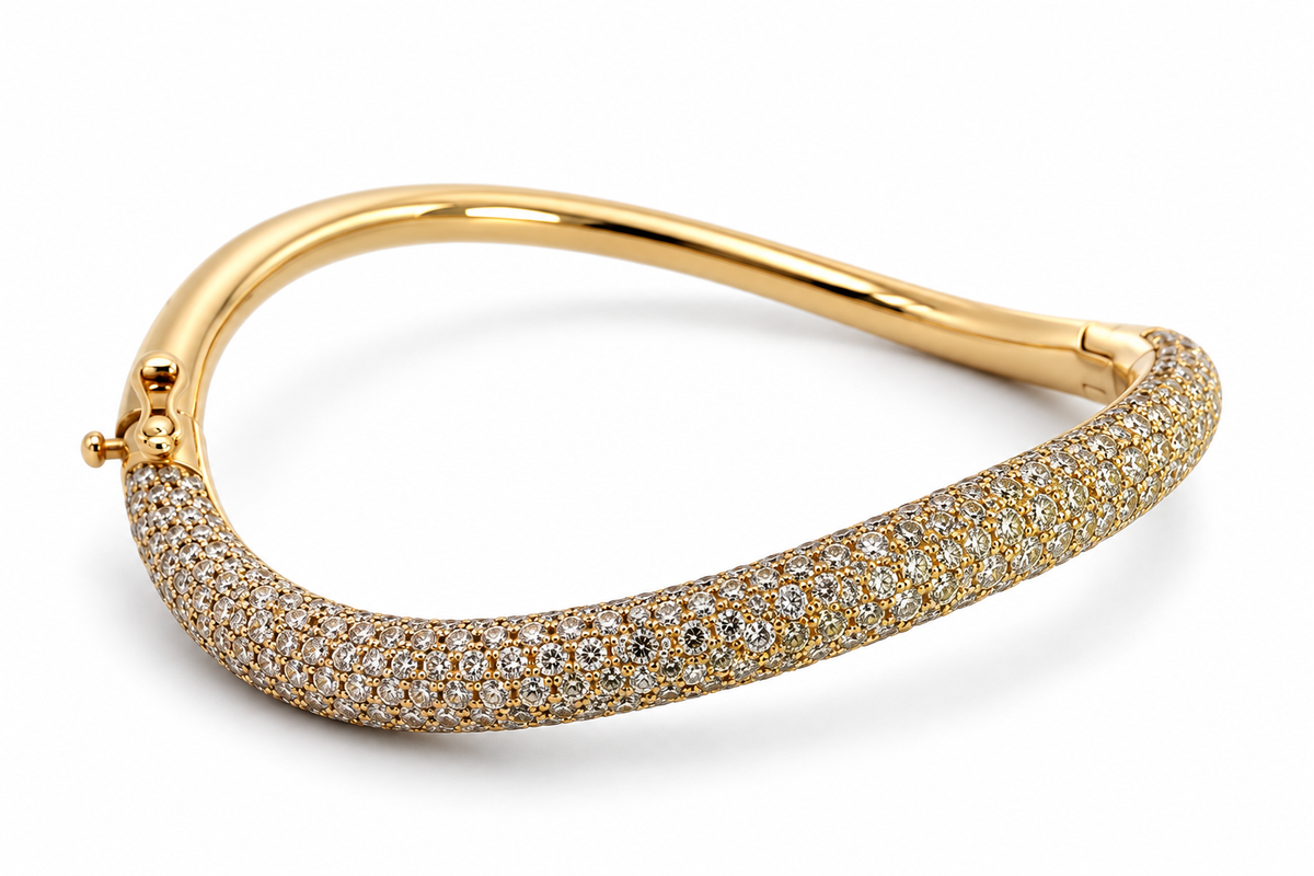 Yellow Gold Diamond Bracelet