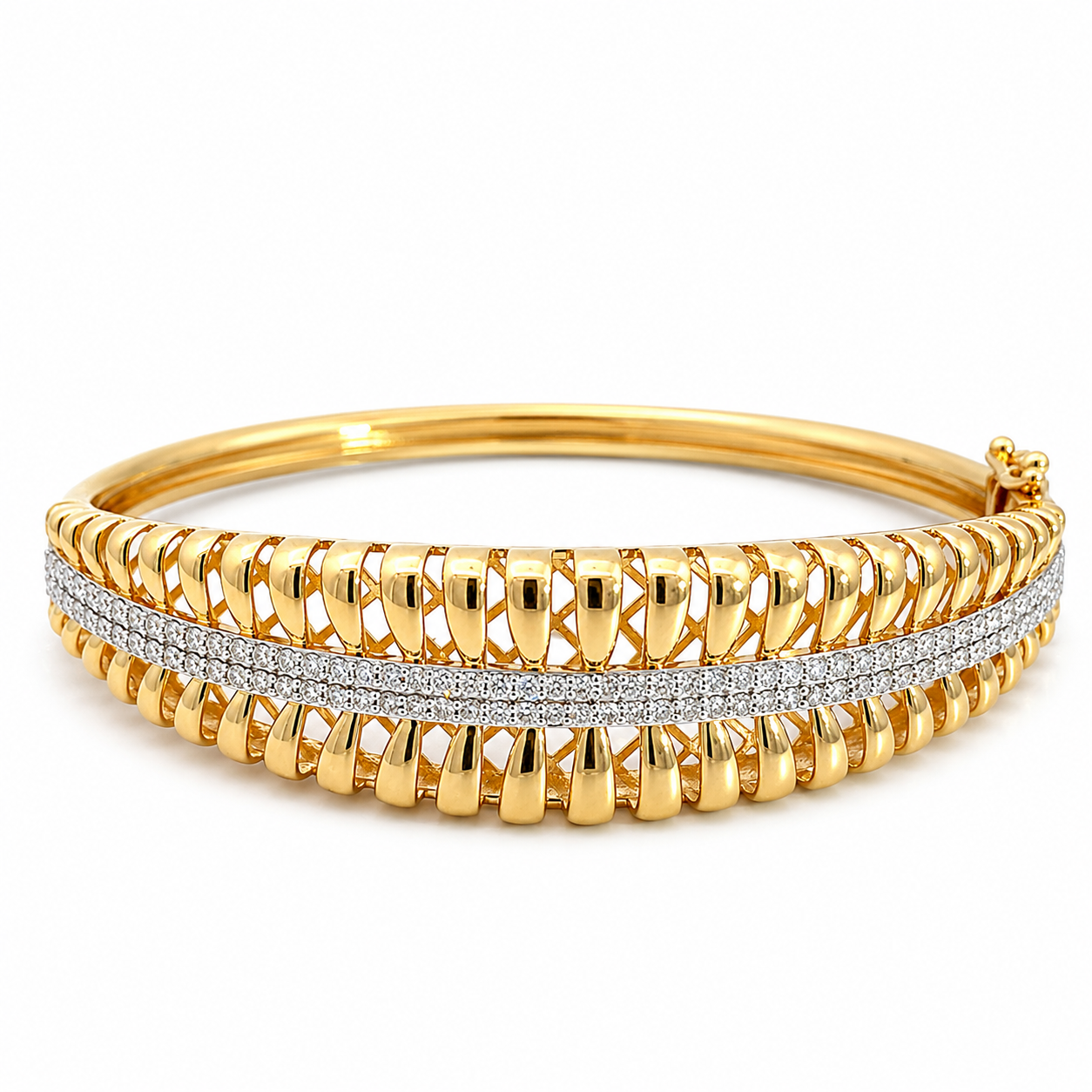 Yellow Gold Diamond Bracelet