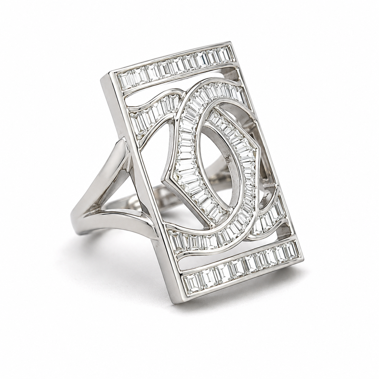 White Gold Diamond Ring