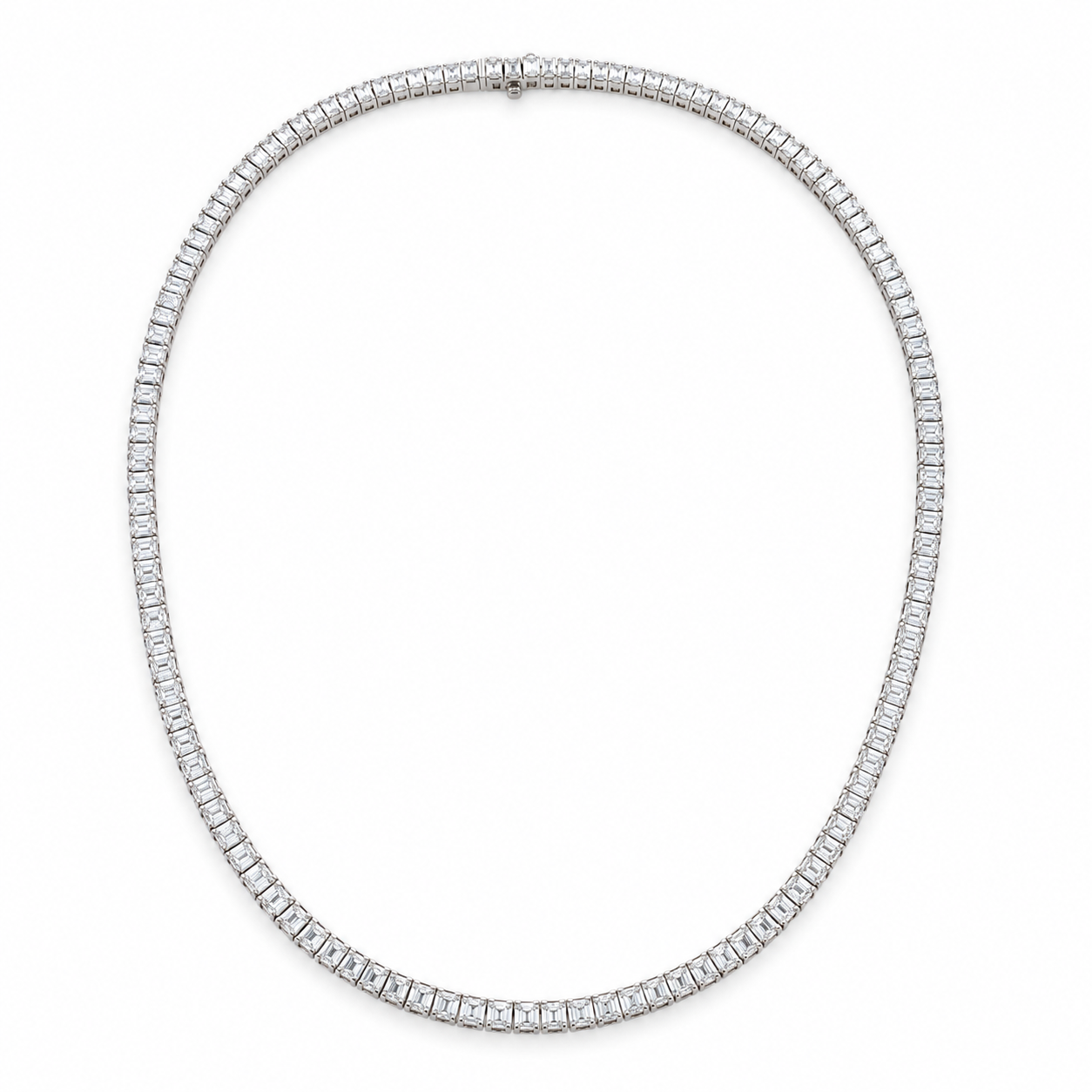 White Gold Diamond Necklace