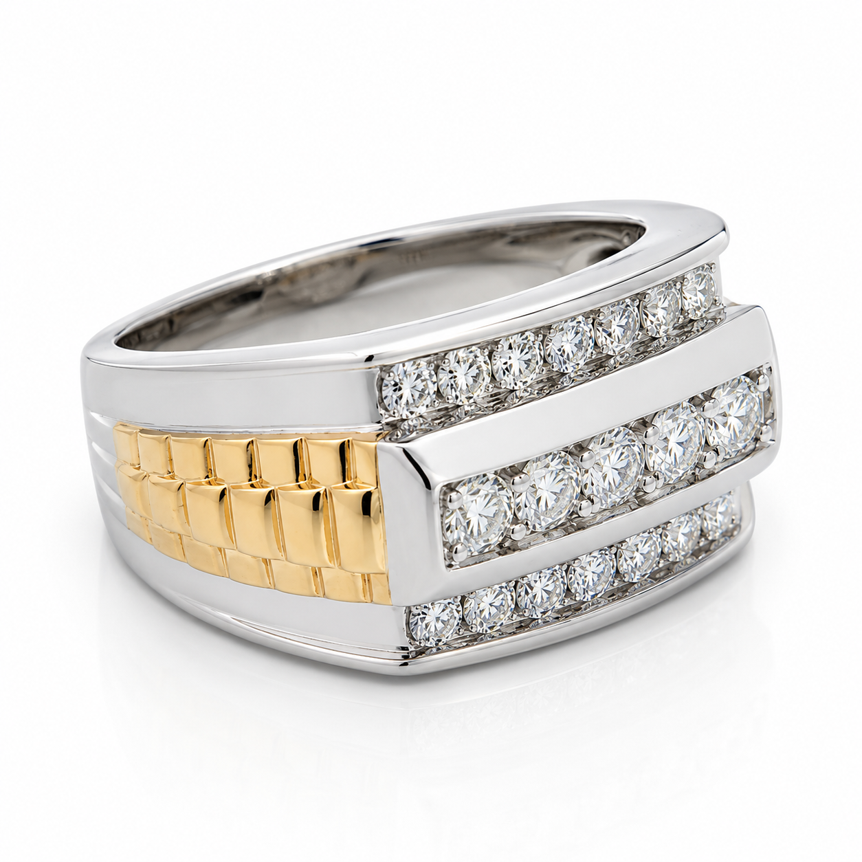 White Gold Diamond Ring
