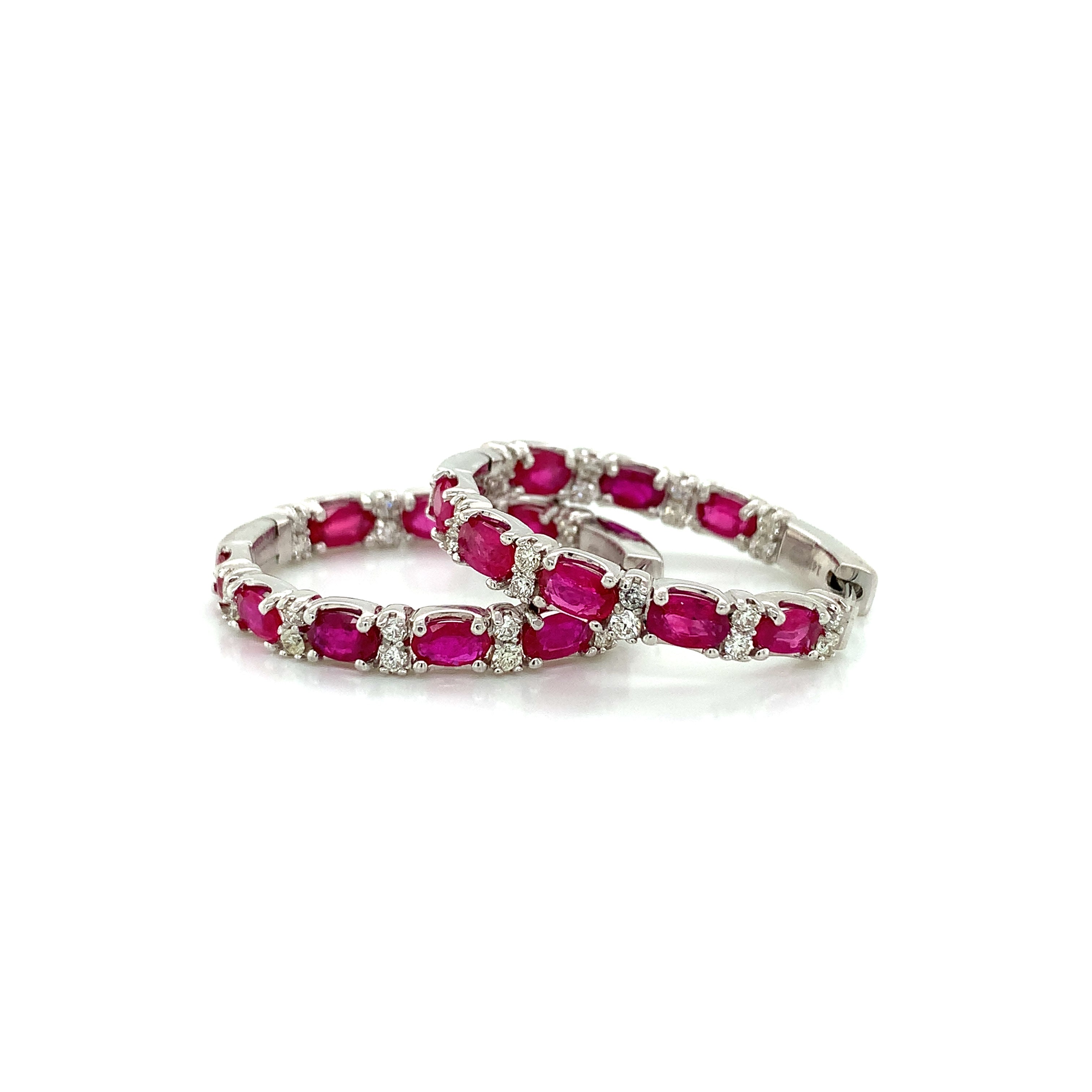 RUBY CLASSIC HOOPS