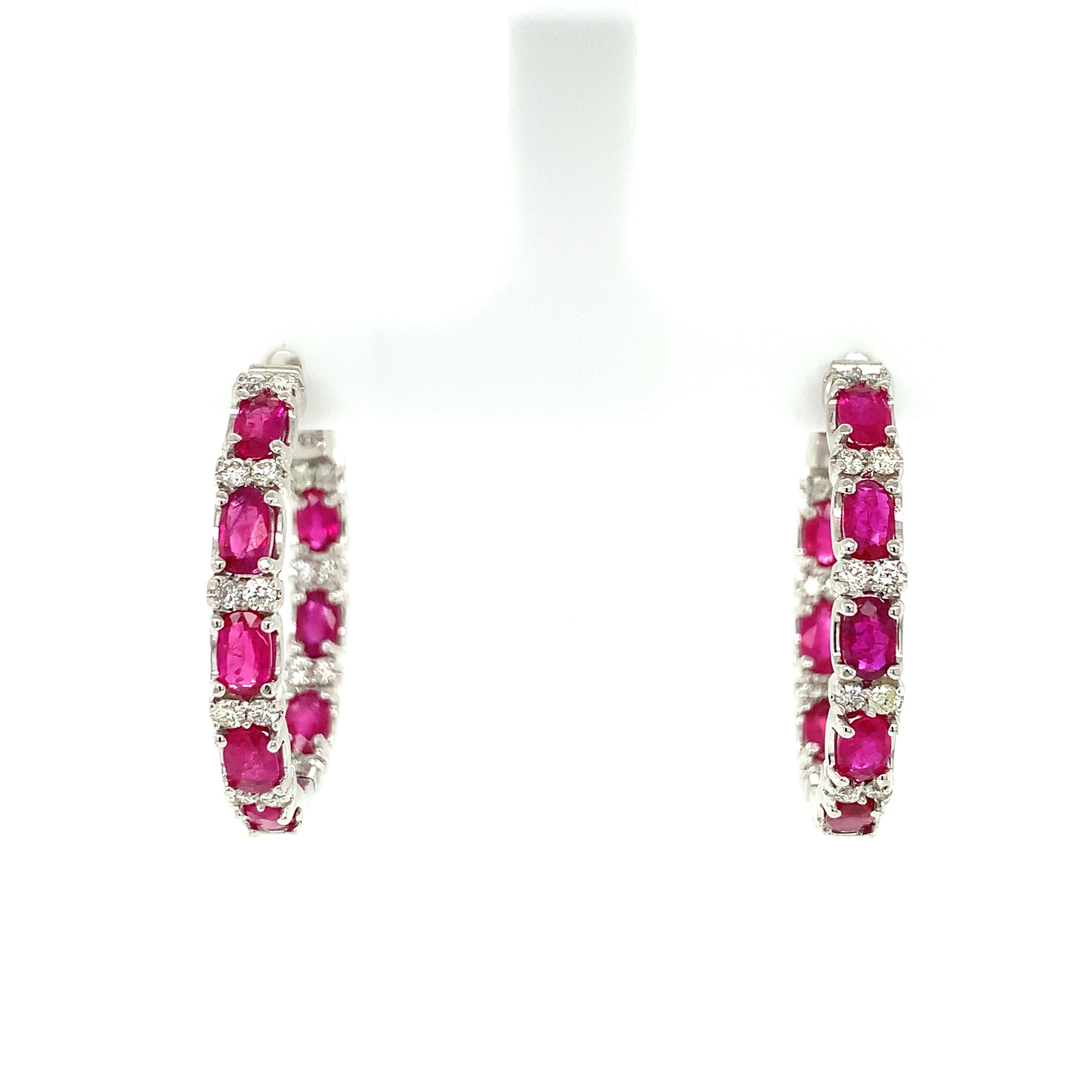 RUBY CLASSIC HOOPS