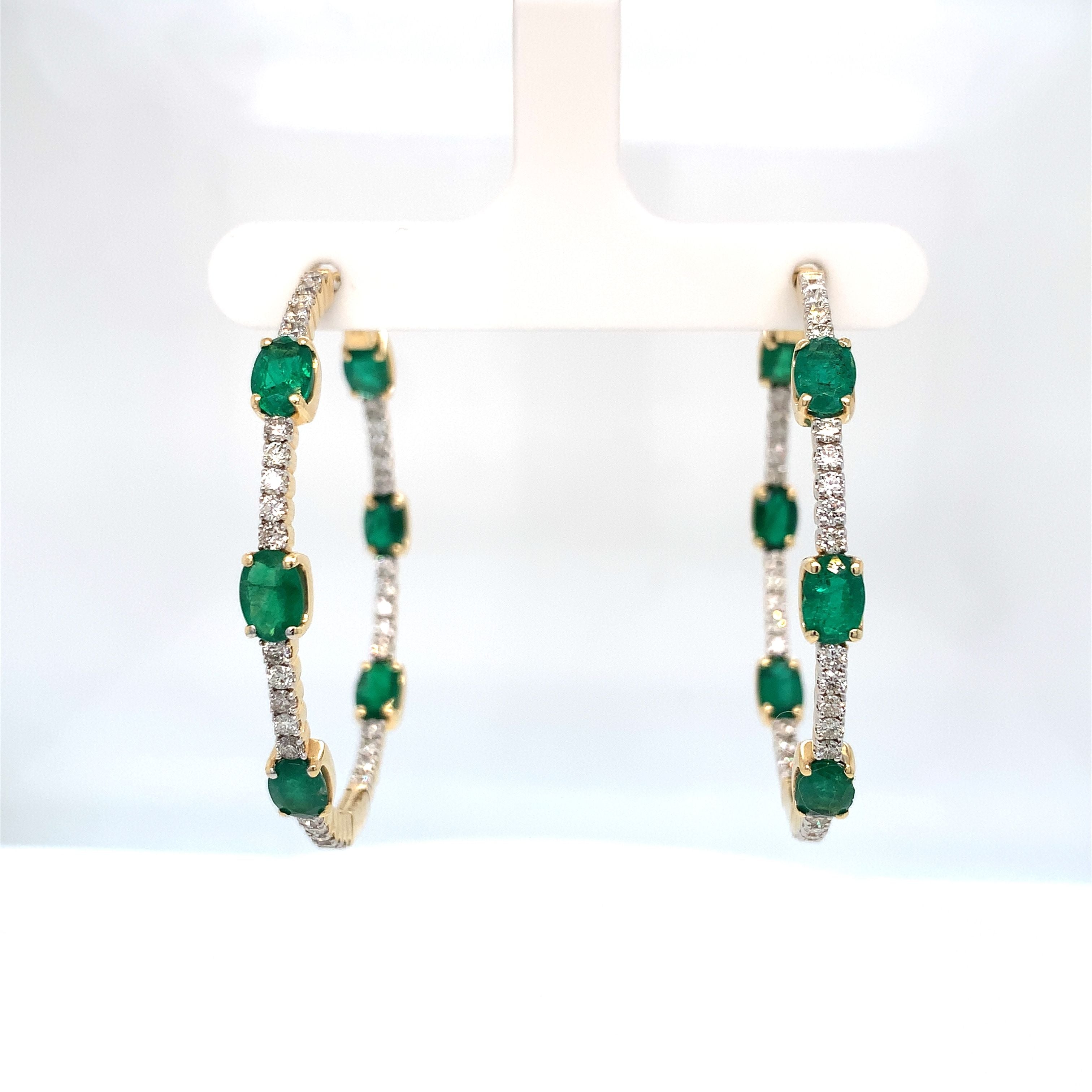 EMERALD HOOPS