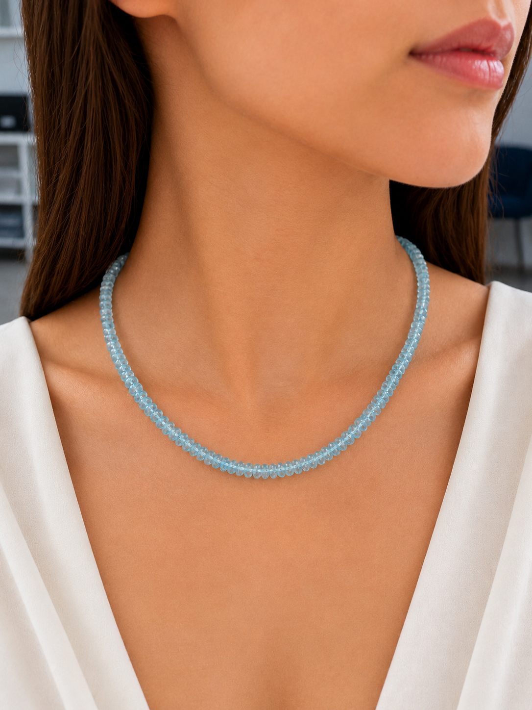 Aquamarine Necklace