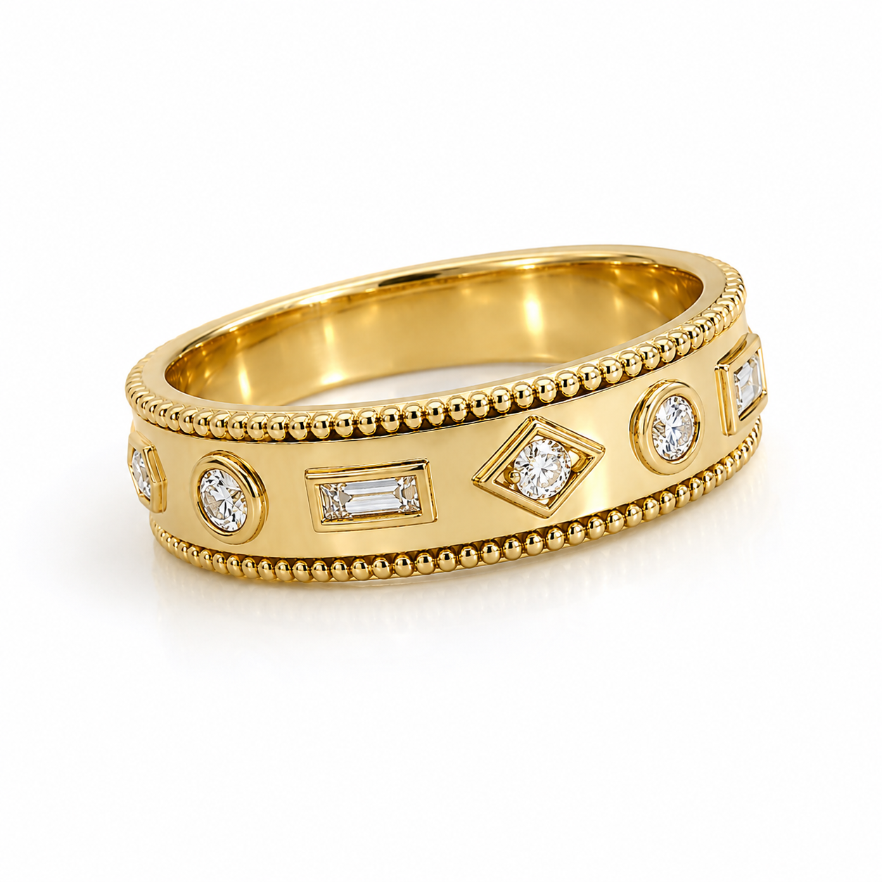 Yellow Gold Diamond Ring