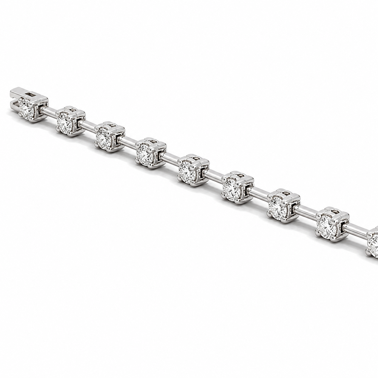 White Gold Diamond Bracelet