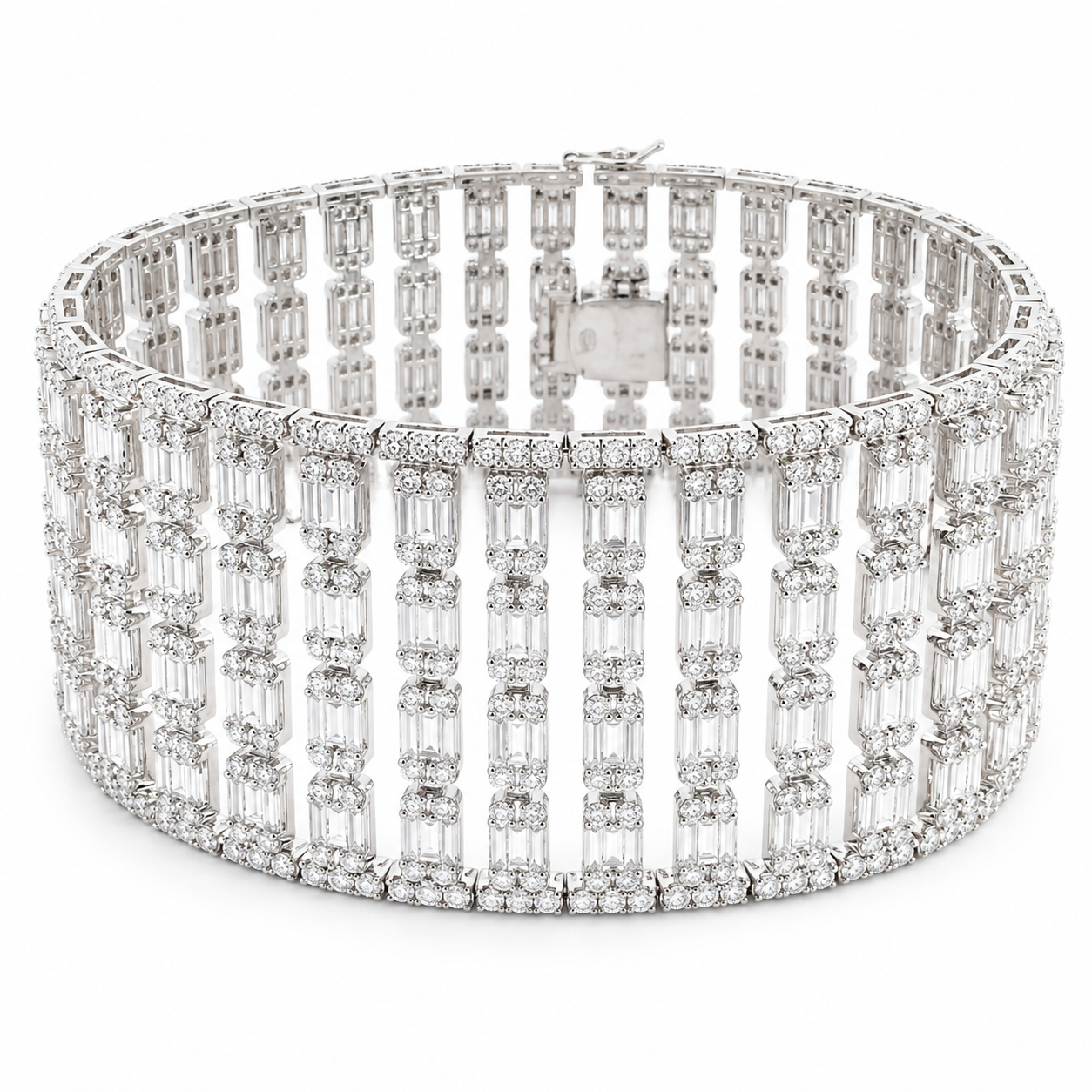 White Gold Diamond Bracelet