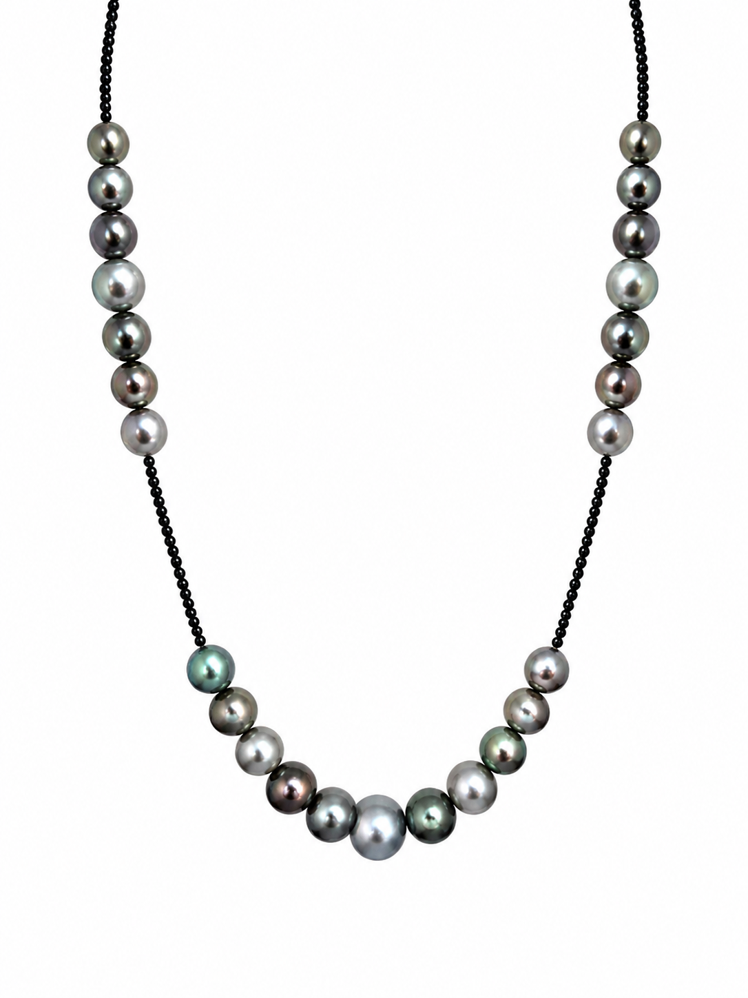 Pearl and Spinel Necklace